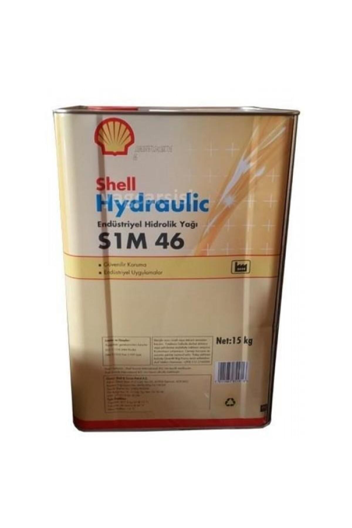 Shell Hydraulıc S1 M 46 15 Kg Teneke