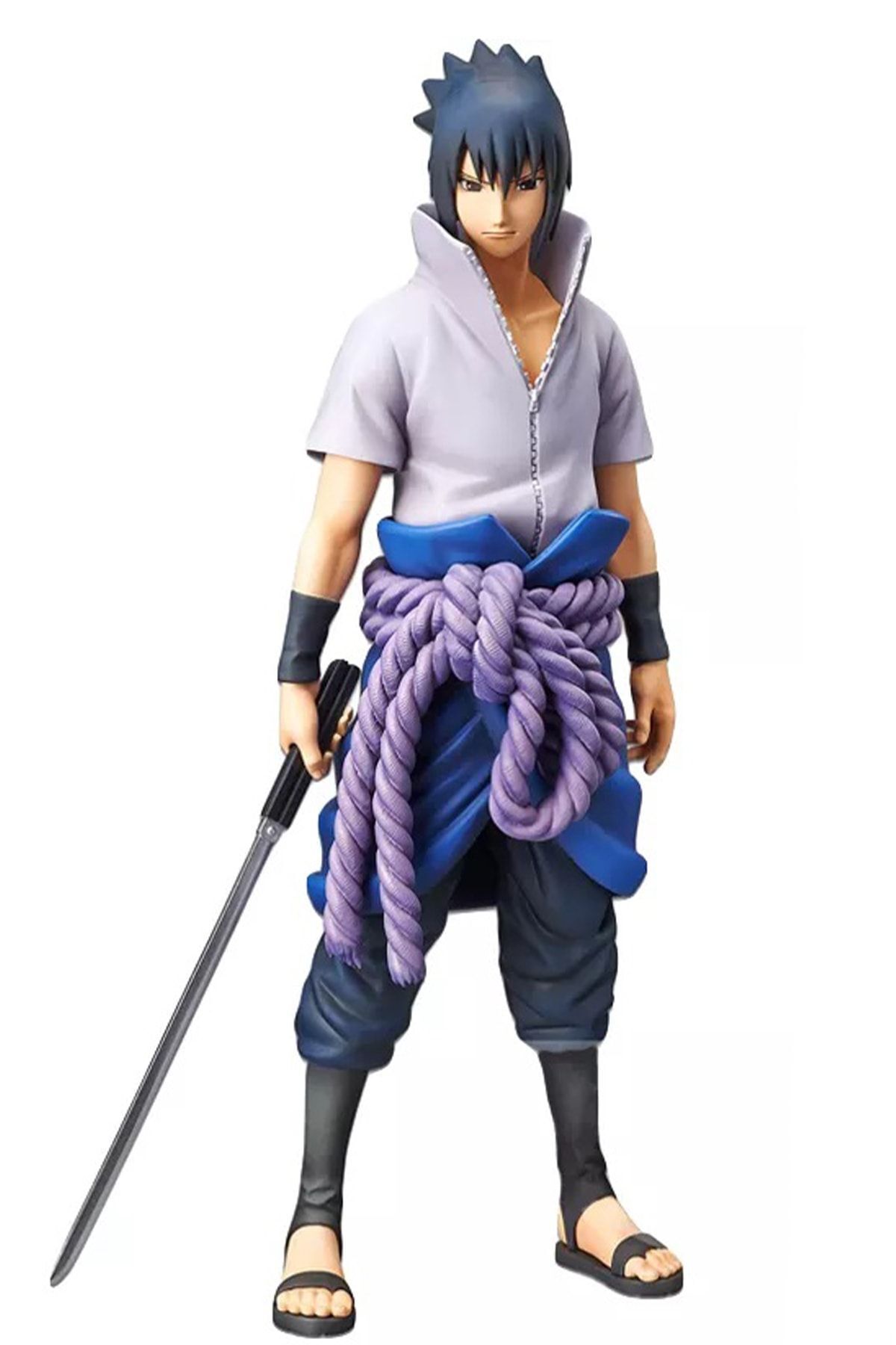 BANDAI Naruto Shippuden Anime Manga Aksiyon Figür Biblo 27 Cm - Sasuke Karakter