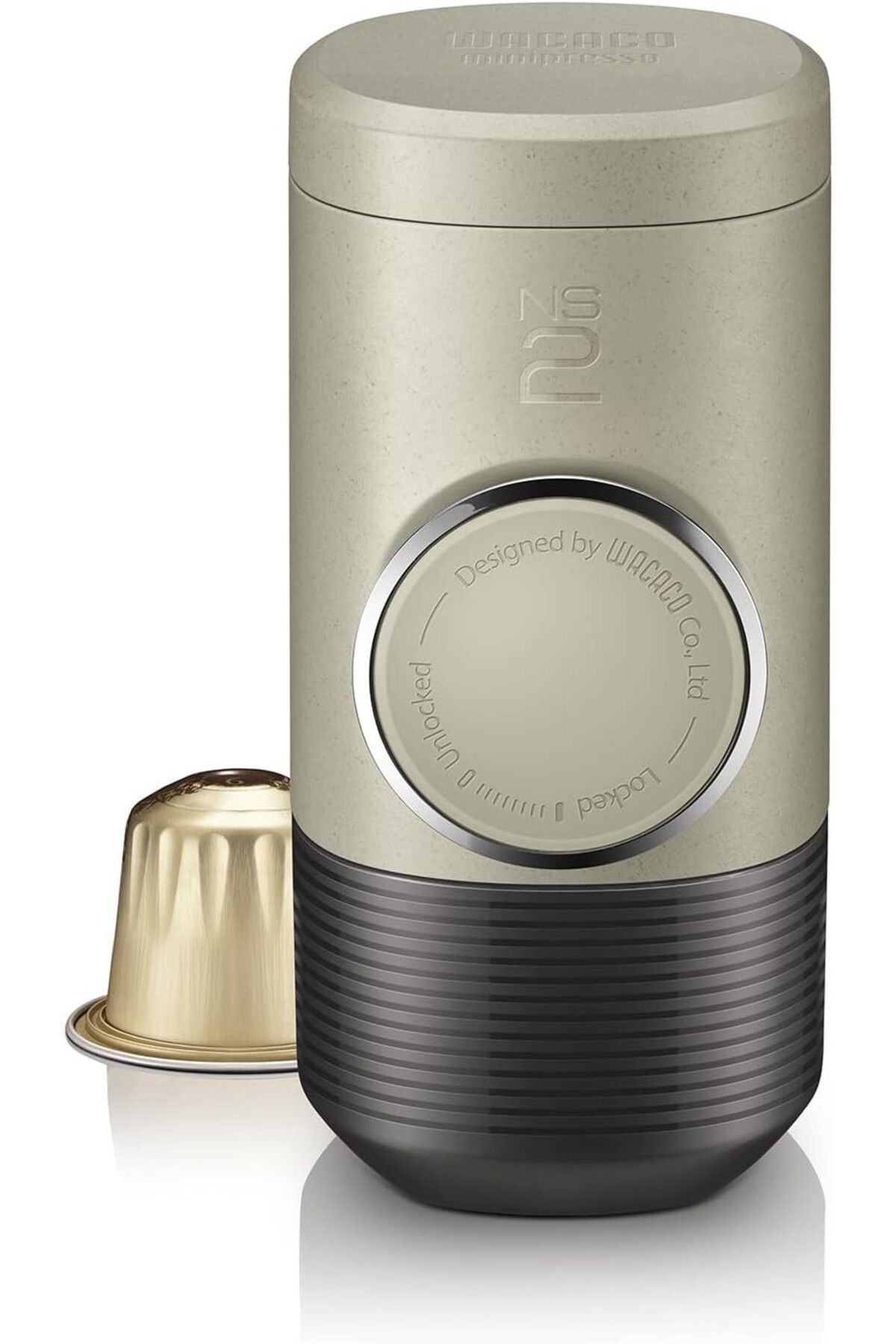 Wacaco Minipresso NS2 Kapsül Taşınabilir Espresso Makinesi Ultra Hafif, Kompakt ve Çevre Dostu