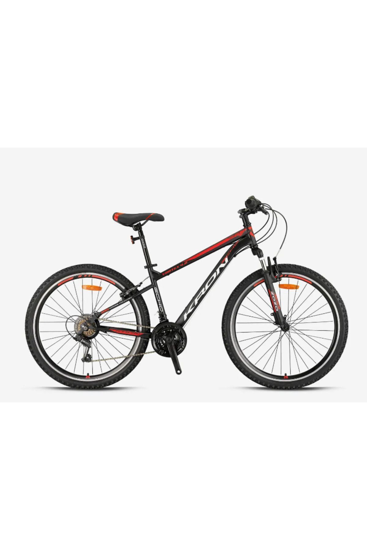Kron Vortex 4.0 V-fren 26 Jant Bisiklet Siyah-kırmızı