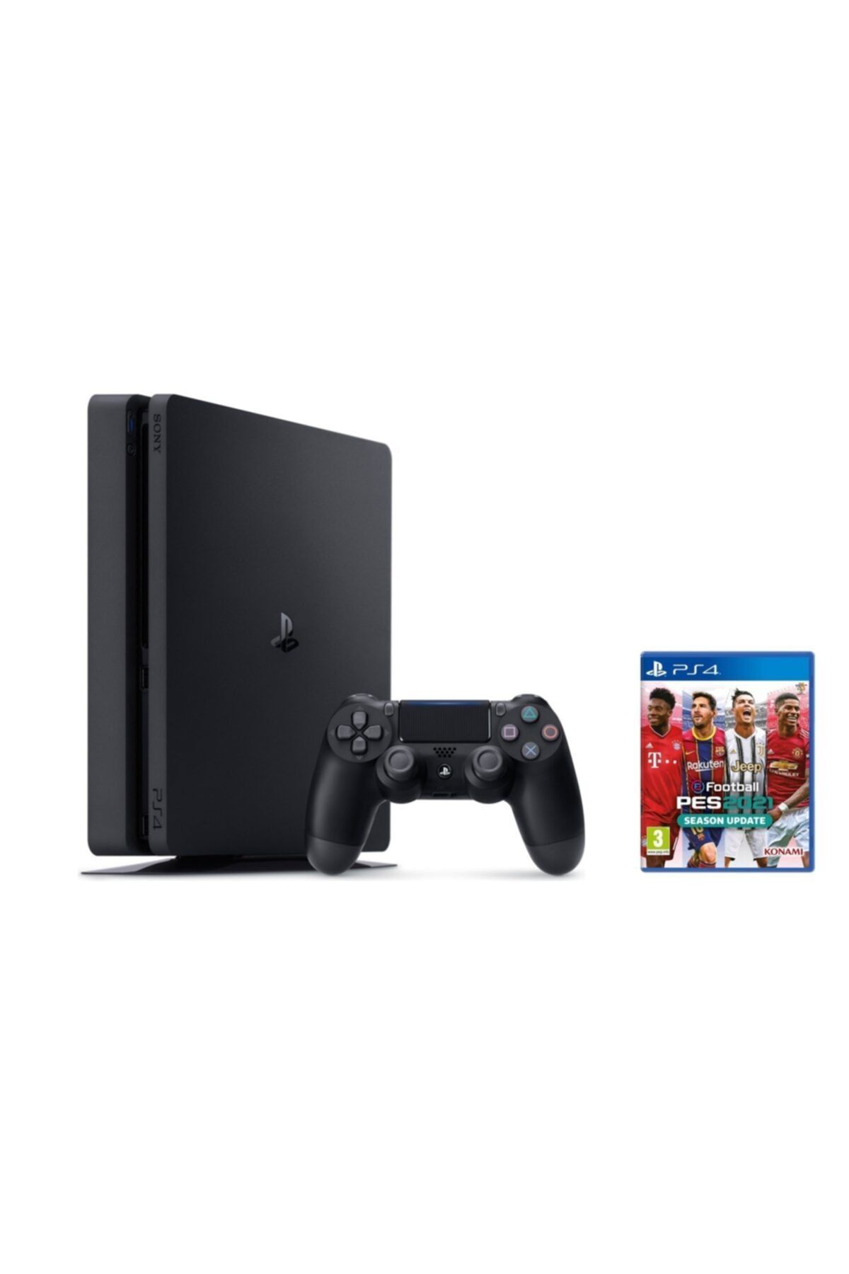 Sony Ps4 500 Gb Slim Pes 2021 Oyun Cd Hediye (teşhir)