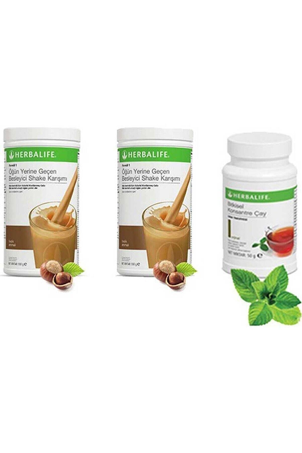 Herbalife 2 Adet Fındıklı Shake 50 gr Klasik Çay