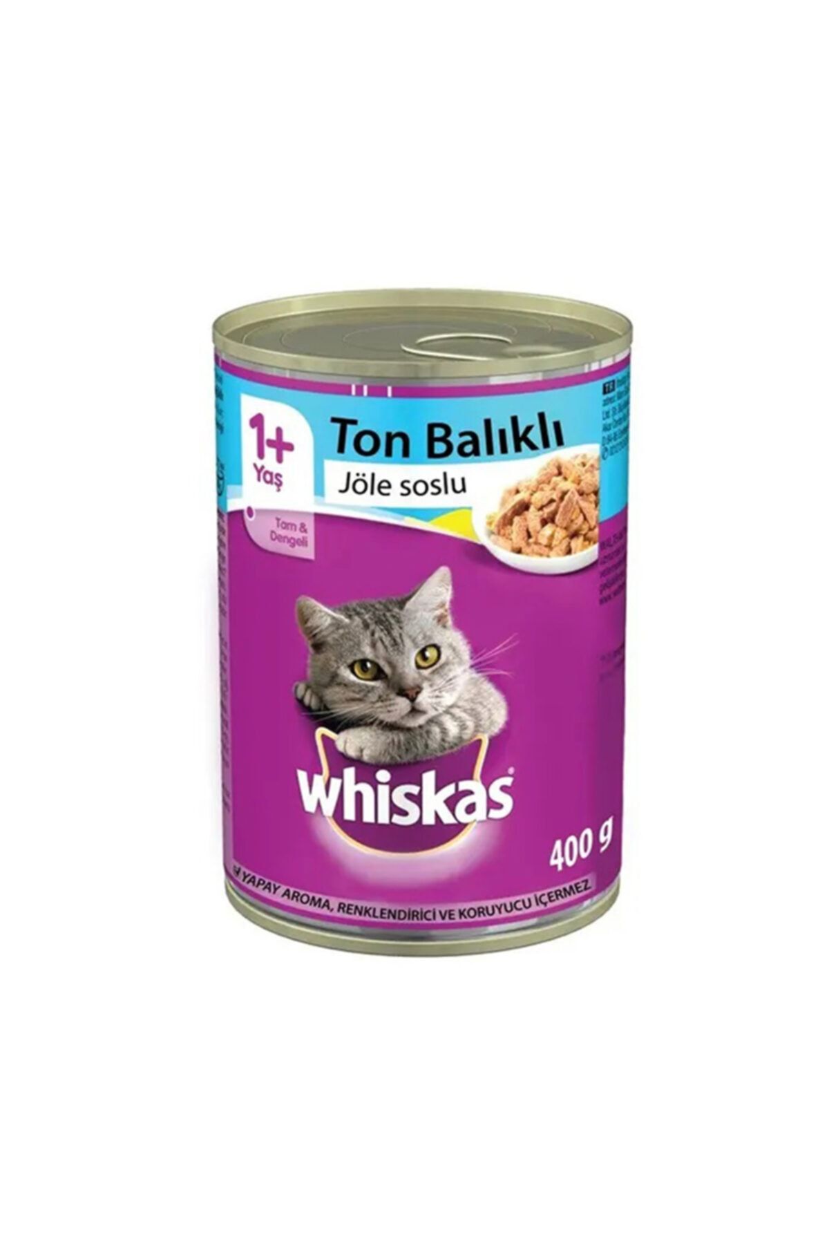 Whiskas Ton Balıklı Yaş Kedi Maması 400 Gr