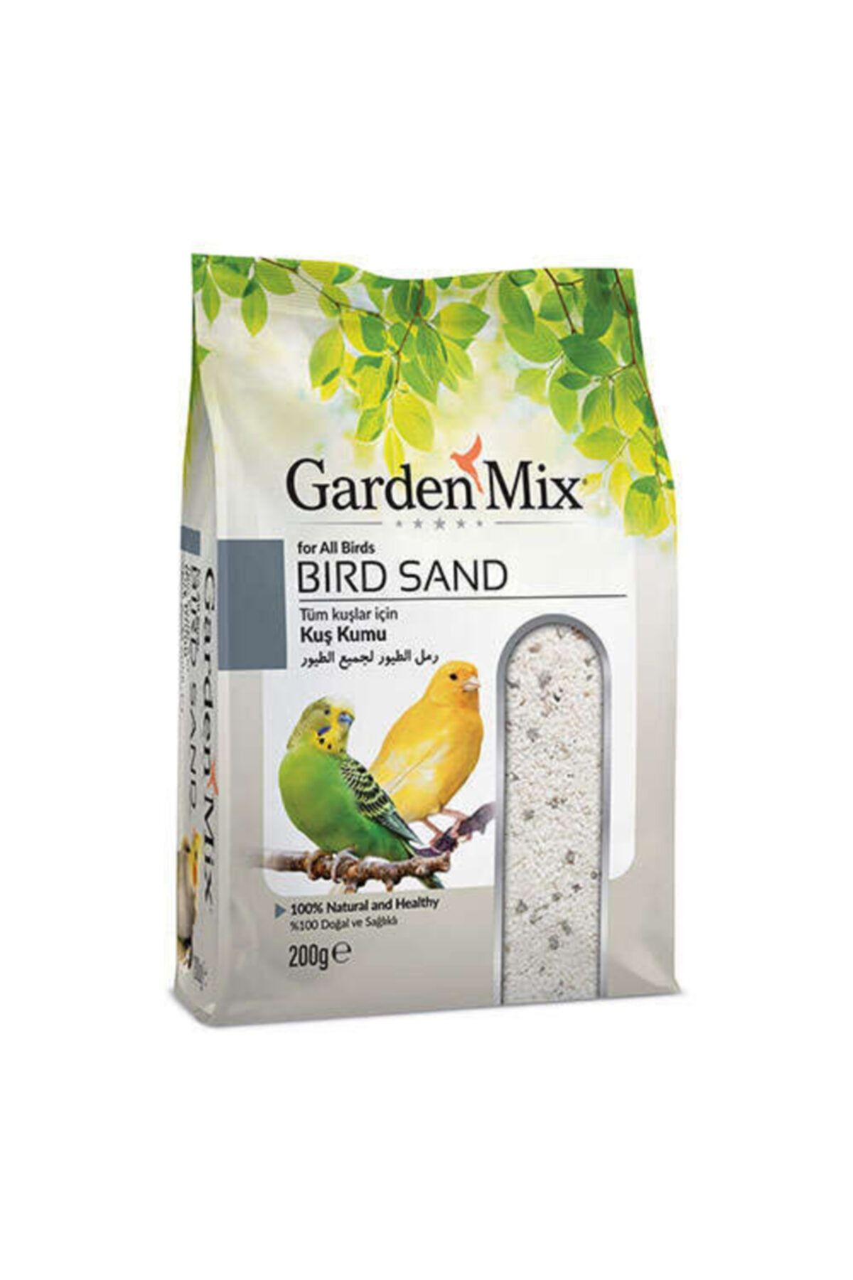 Gardenmix Garden Mix Tüm Kuşlar için Doğal ve Sağlıklı Kuş Kumu 200 Gr