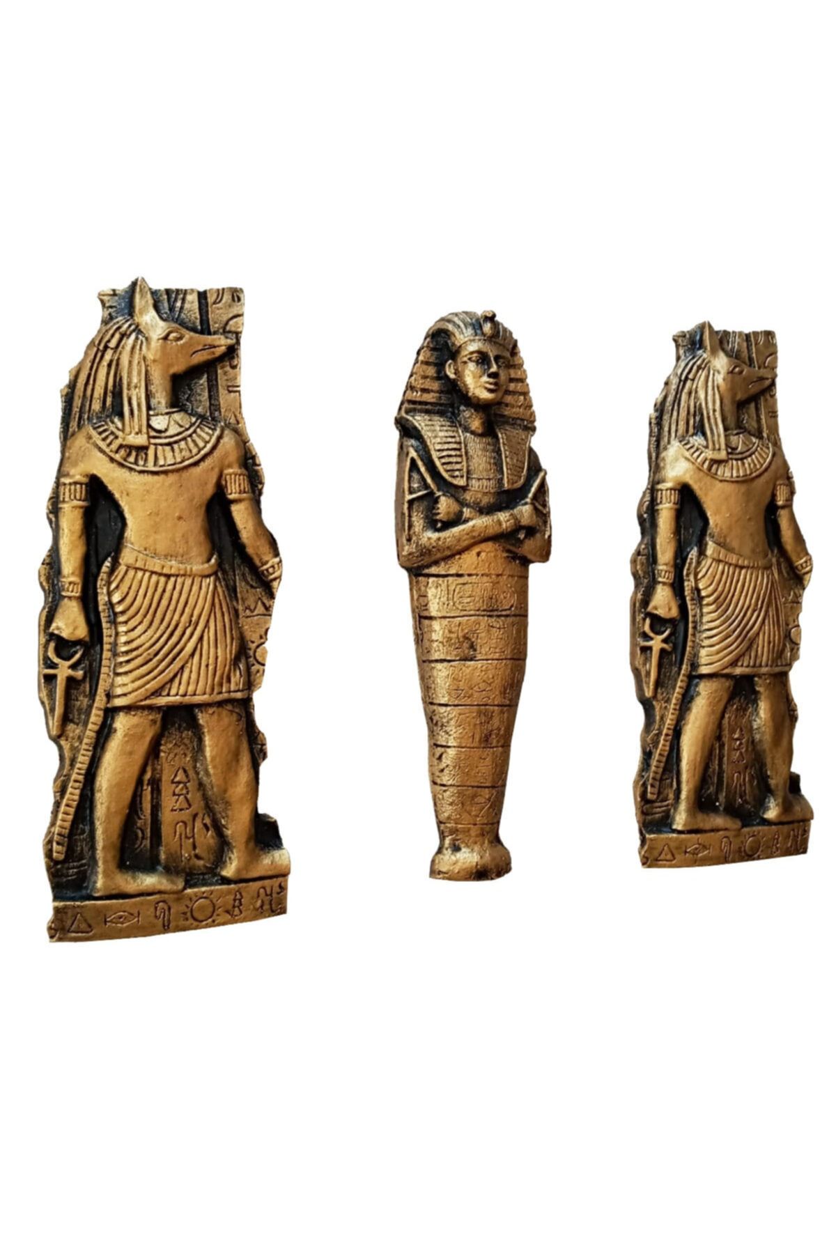 GÖKÇEN HOBİ Firavun Lahit / Anubis Antik Mısır Figür Biblo