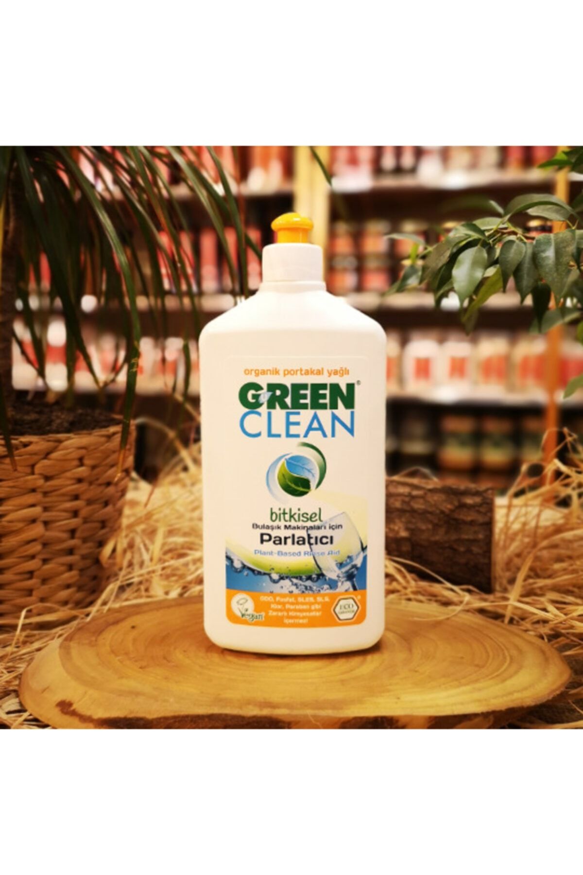 Green Clean Organik Portakal Yağlı Bulaşık Makinesi Parlatıcı 500 ml