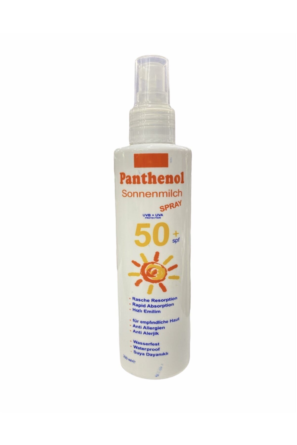 Panthenol Extal Sprey Güneş Sütü Uvb+uva Spf 50