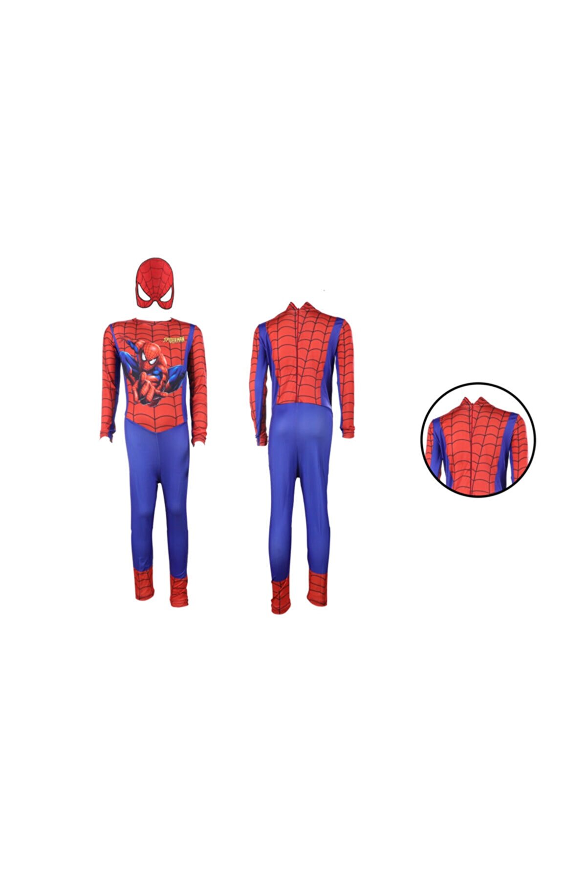 Spiderman Örümcek Adam Kostümü Butik Kassız Çocuk Kıyafeti