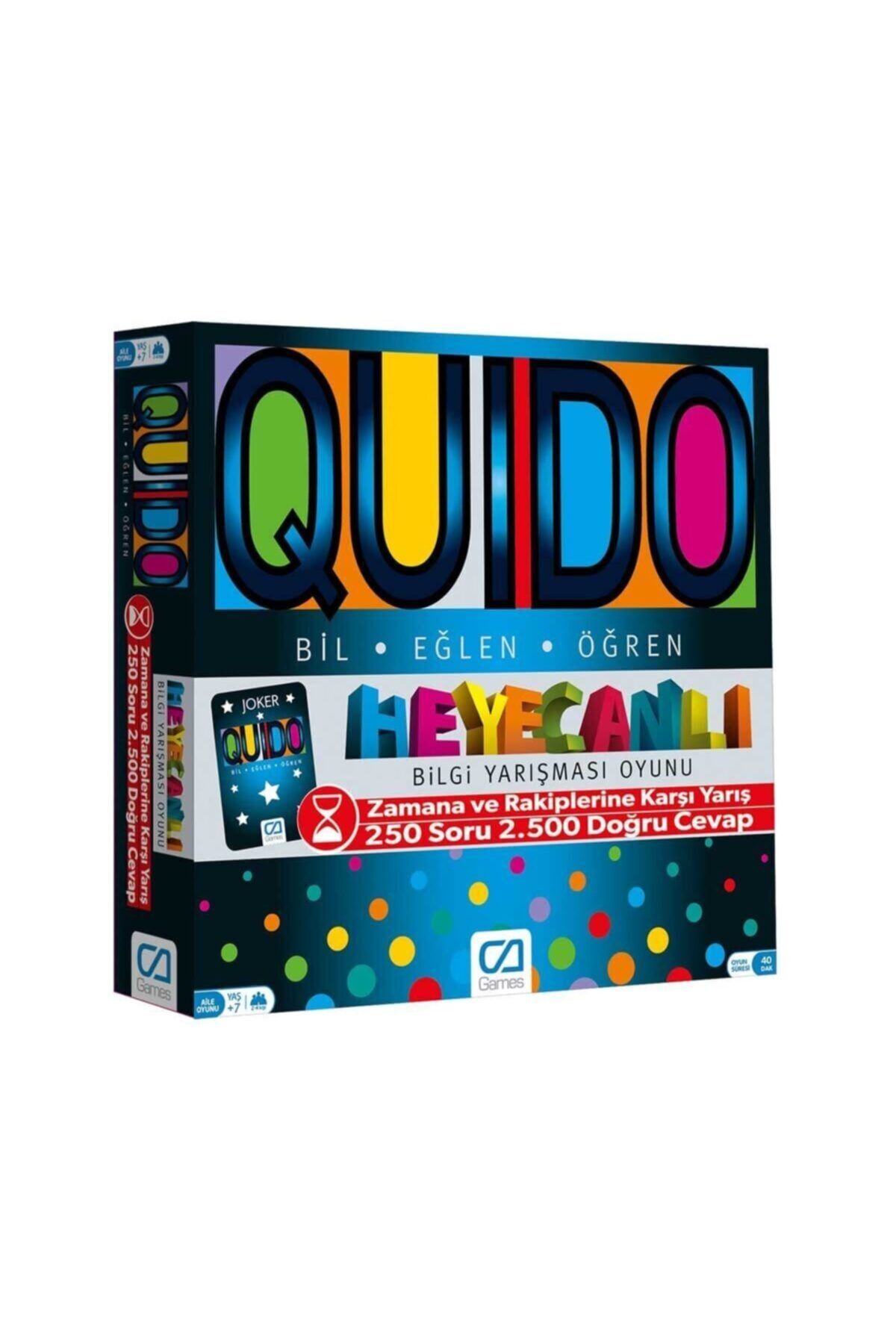 CA Games 5046 , Quido - Bilgi Yarışması Oyunu / +7 Yaş