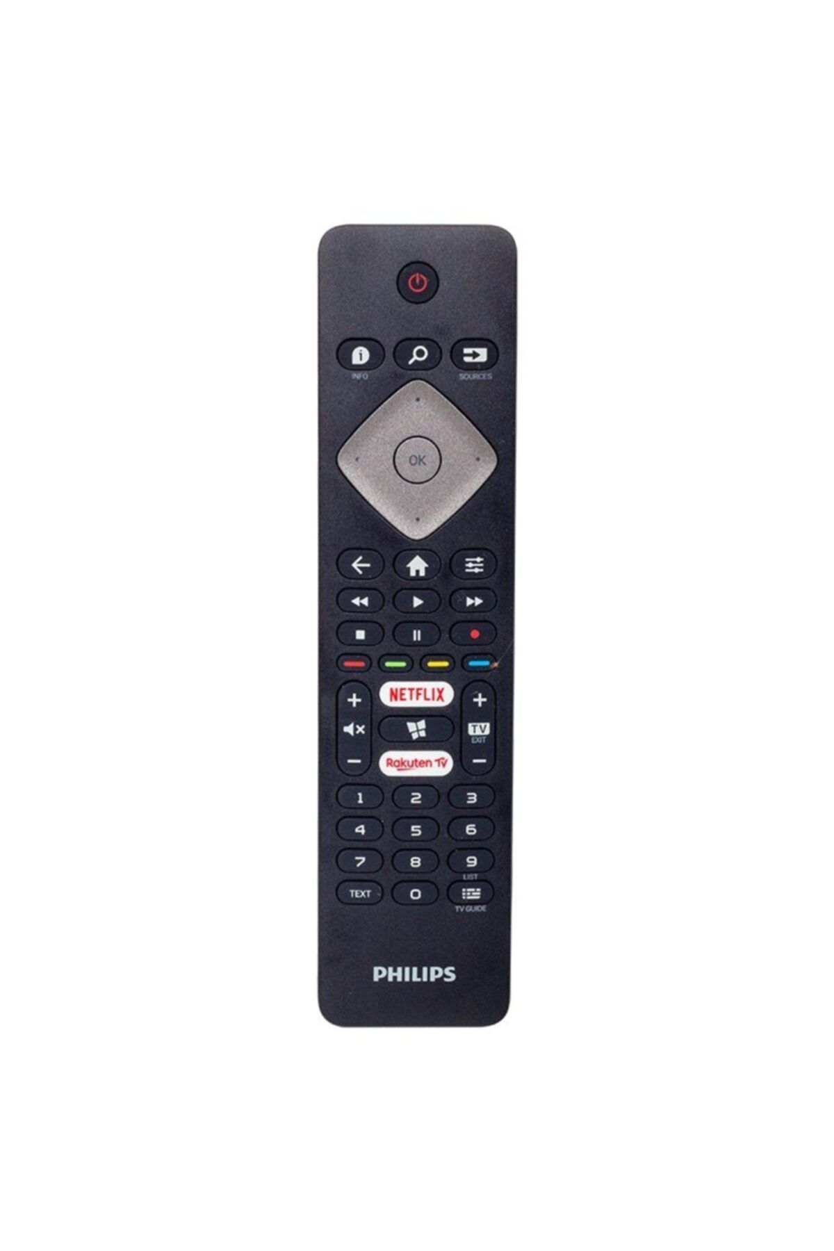 Philips Netflıx Rakuten Tv Tuşlu Led Tv Kumandası
