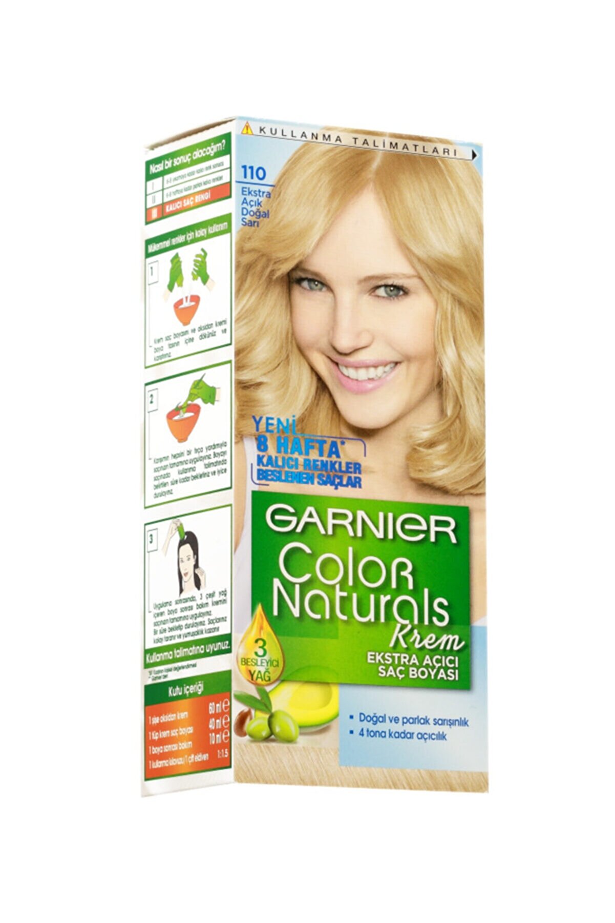 Garnier Saç Boyası - Color Naturals 110 Doğal Sarı 3600540310644
