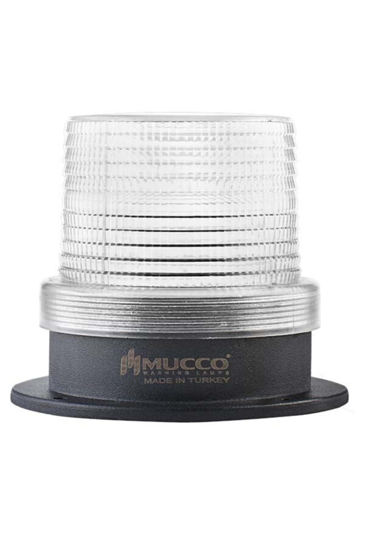 MUCCO 90 Çap 5 Işık Modu 10 Melodili Smd Ledli Buzzerlı 85-250v Ac/dc Beyaz Tepe Lambası