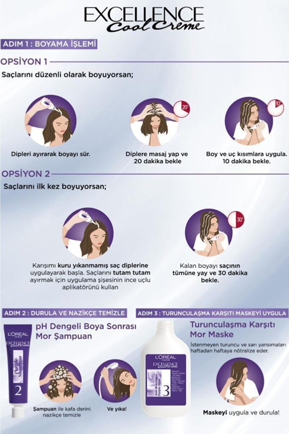 L’oréal Paris Excellence Cool Creme Saç Boyası – 5.11 Ekstra Küllü Açık Kahve_5