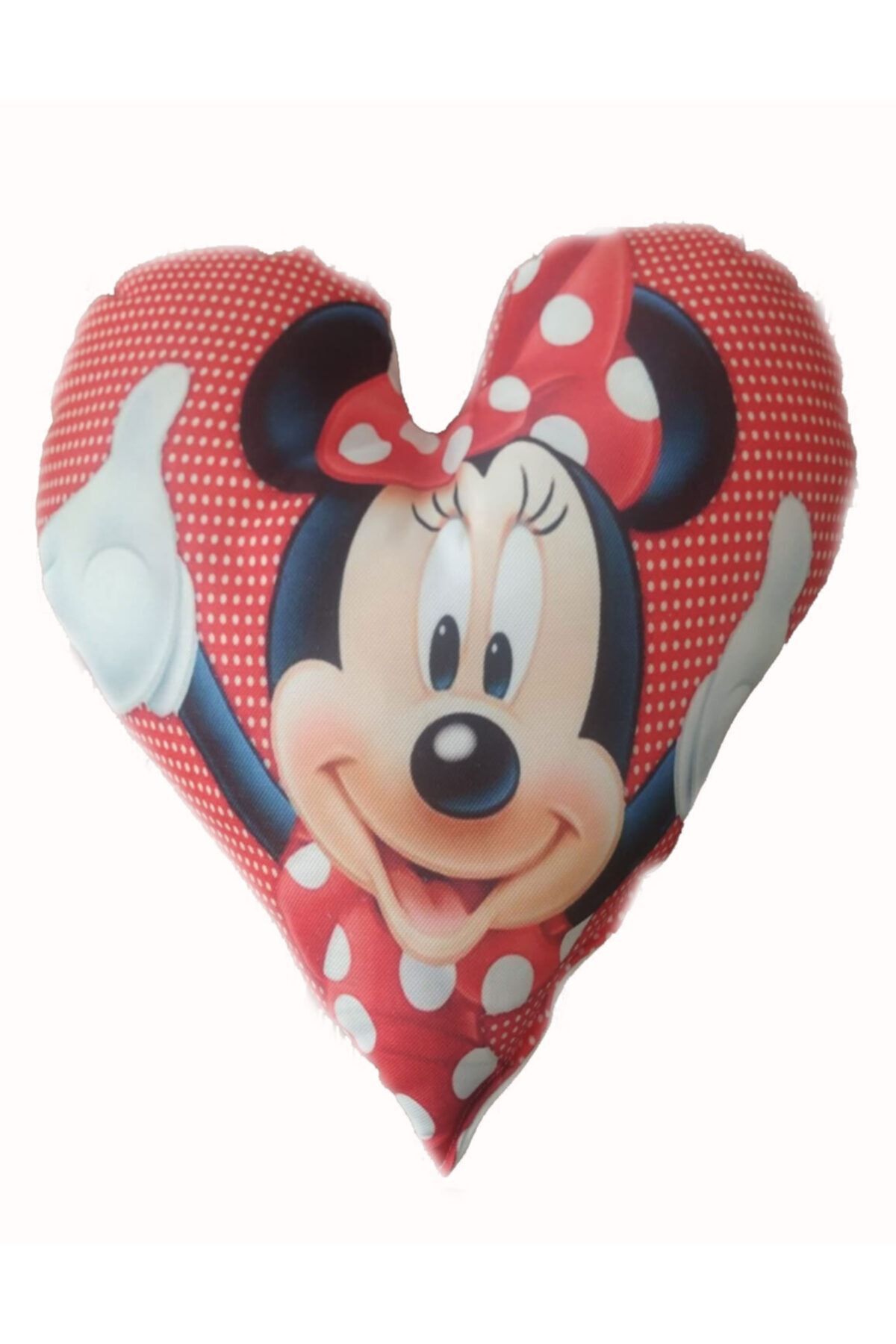 Alkan Homes Mickey Mouse Figürlü Kalpli Yastık