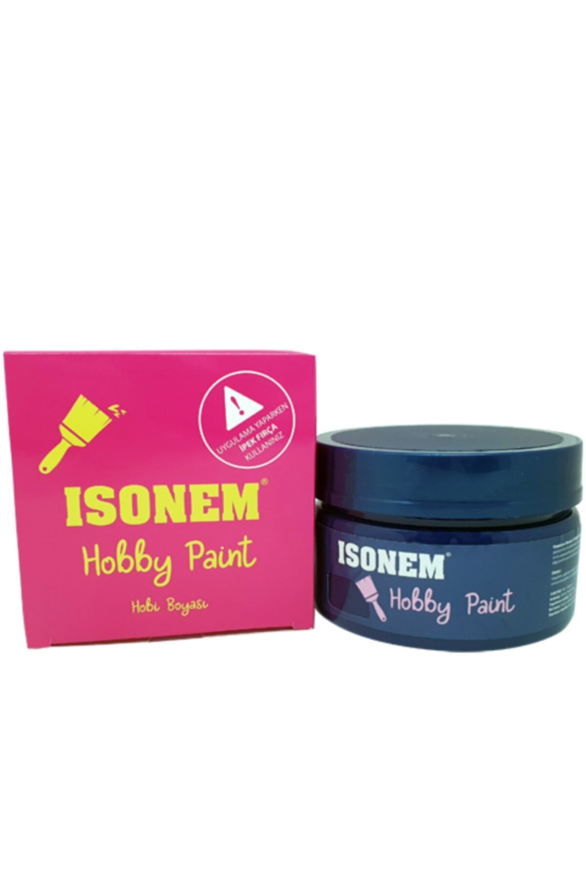 Isonem Hobby Paint 350 Cc Metalik Gümüş Tüm Yüzeyler Için Akrilik Boya