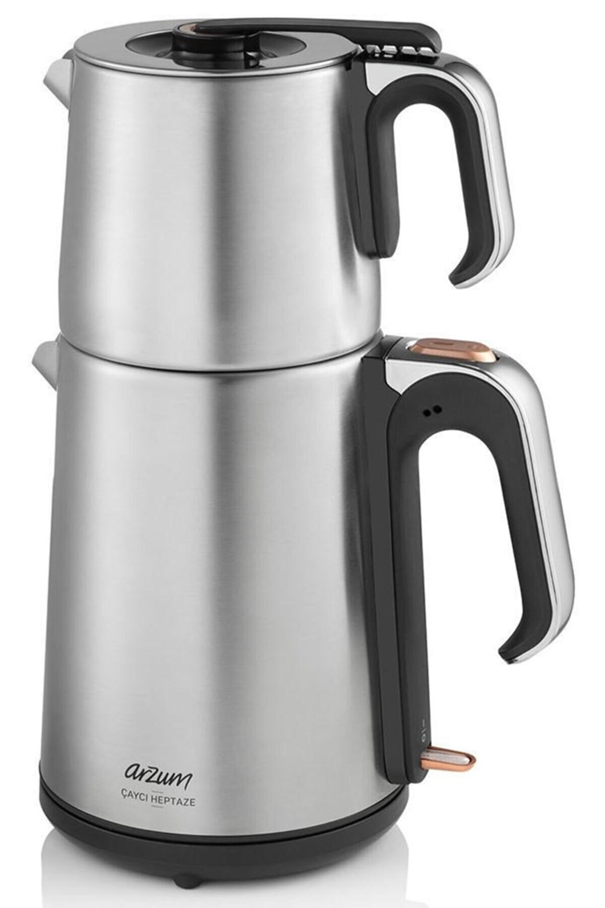 Arzum Ar3023 Çaycı Heptaze Paslanmaz Çelik Çay Makinesi - Inox