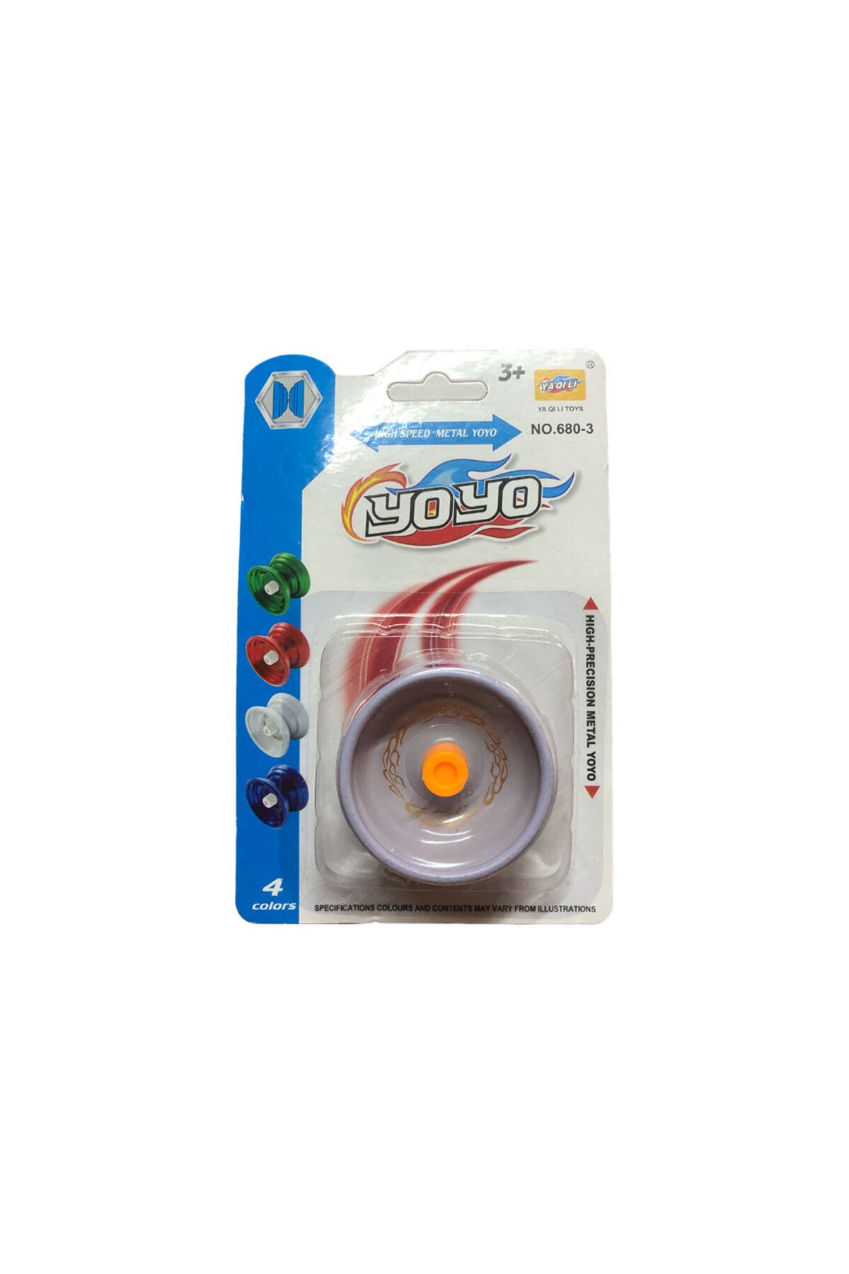 OYUNCAK STORE Yüksek Hızlı Metal YoYo Topaç Oyuncak Mavi