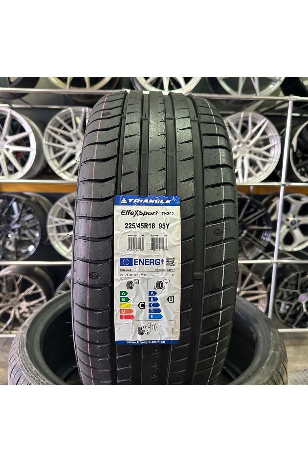 Triangle 225/45 R18 95Y Triangle Effexport Yazlık Lastik 2024 Üretim (1 ADET FİYATIDIR.)