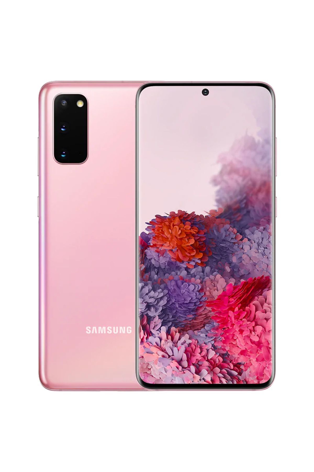 Samsung Yenilenmiş Galaxy S20 128 GB Pembe Cep Telefonu (12 Ay Garantili) - C Kalite