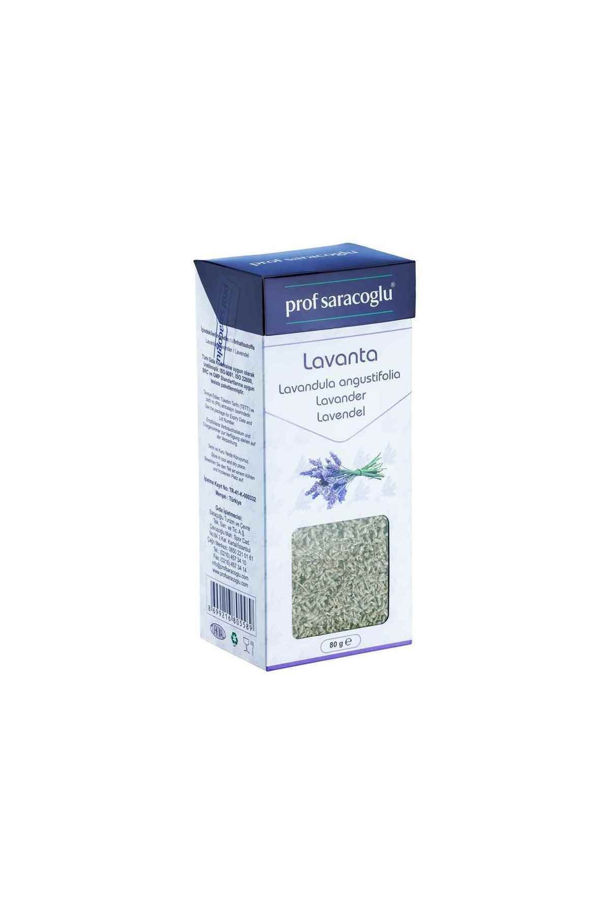 prof saracoglu Lavanta Doğal Bitki 80 G