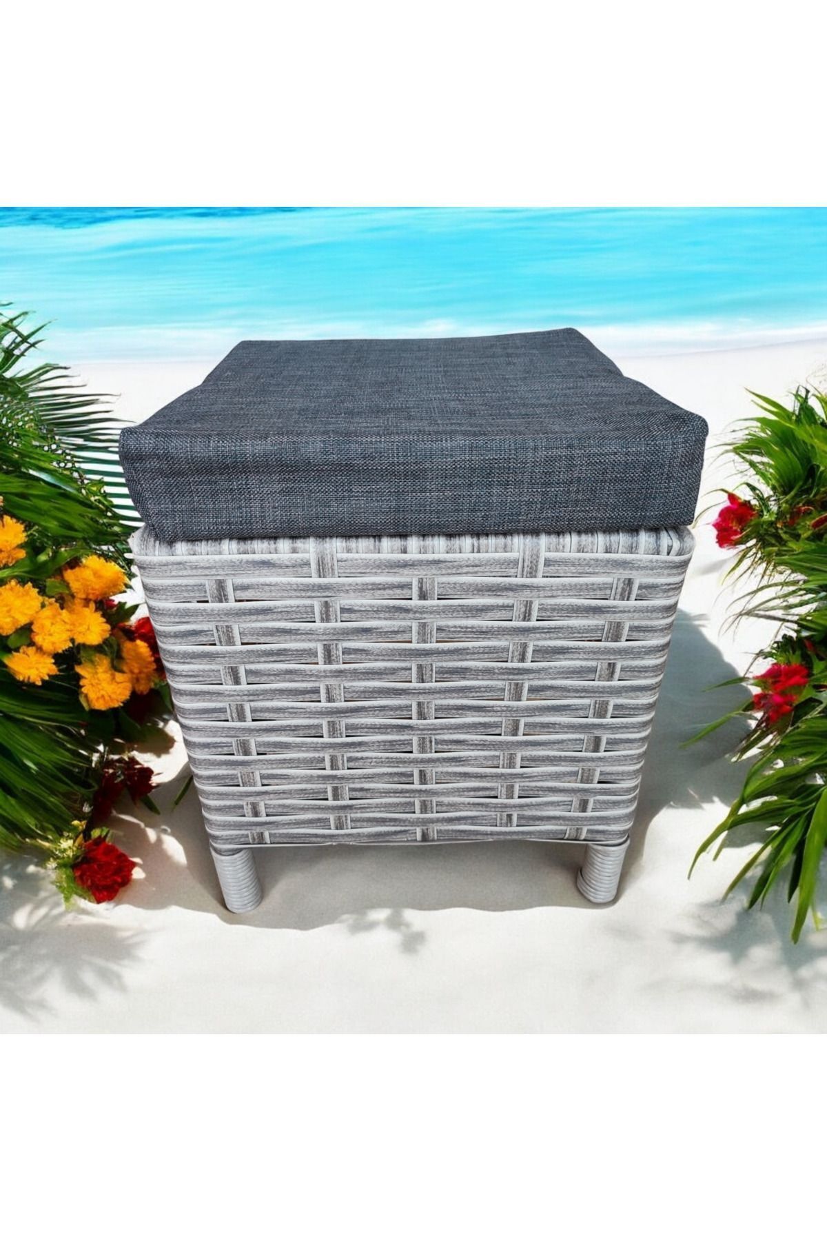 Rattano Garden Rattan puf rattan tabure