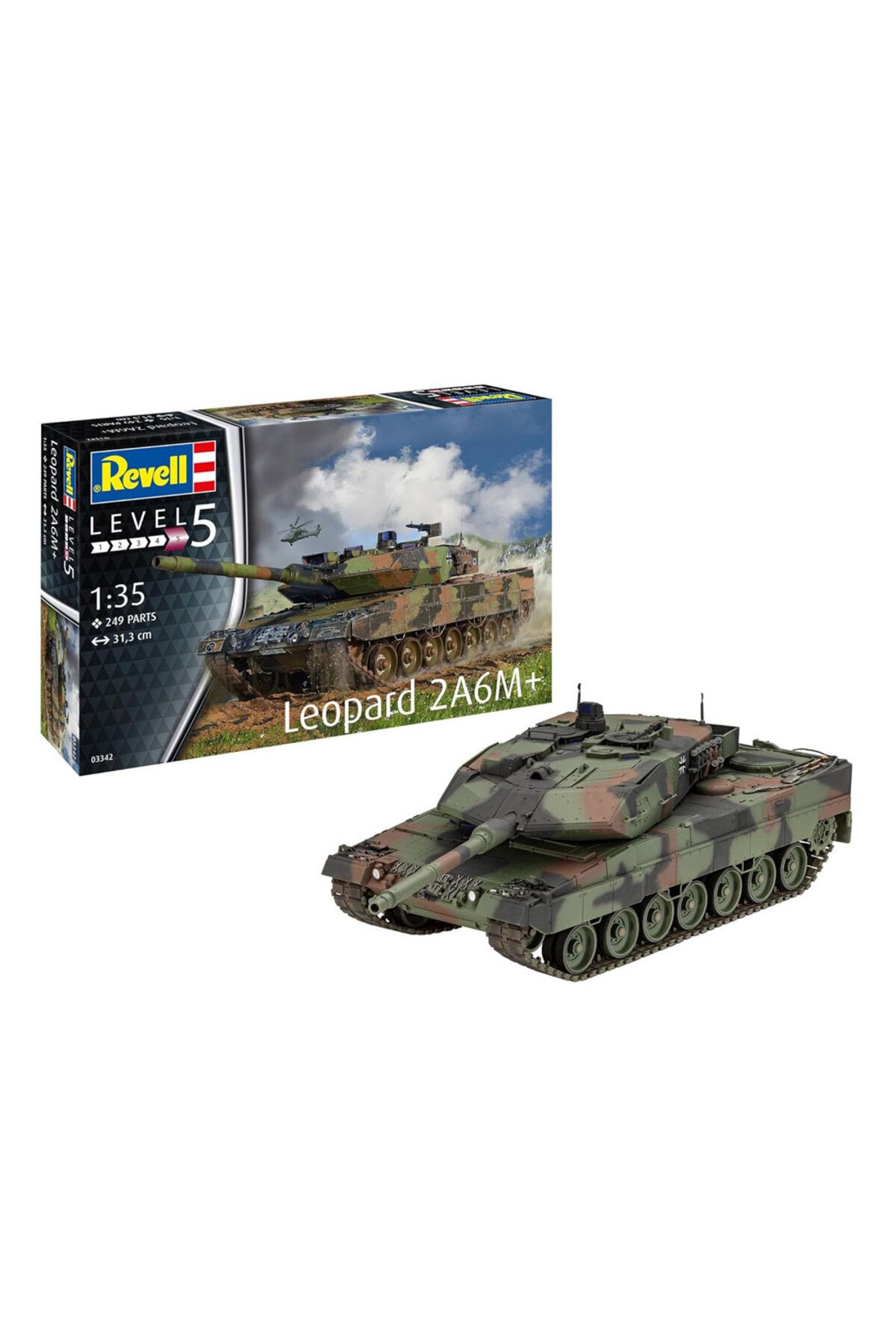 REVELL Maket Model Kit Askeri Leopard 2 A6m 03342