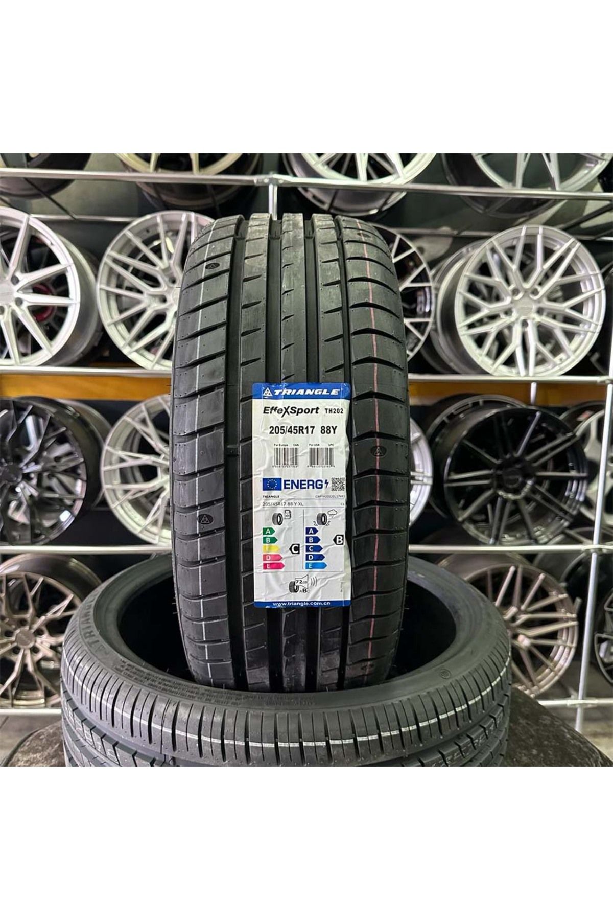 Triangle 205/45 R17 88Y Triangle Effexport Yazlık Lastik 2024 Üretim (1 ADET FİYATIDIR.)
