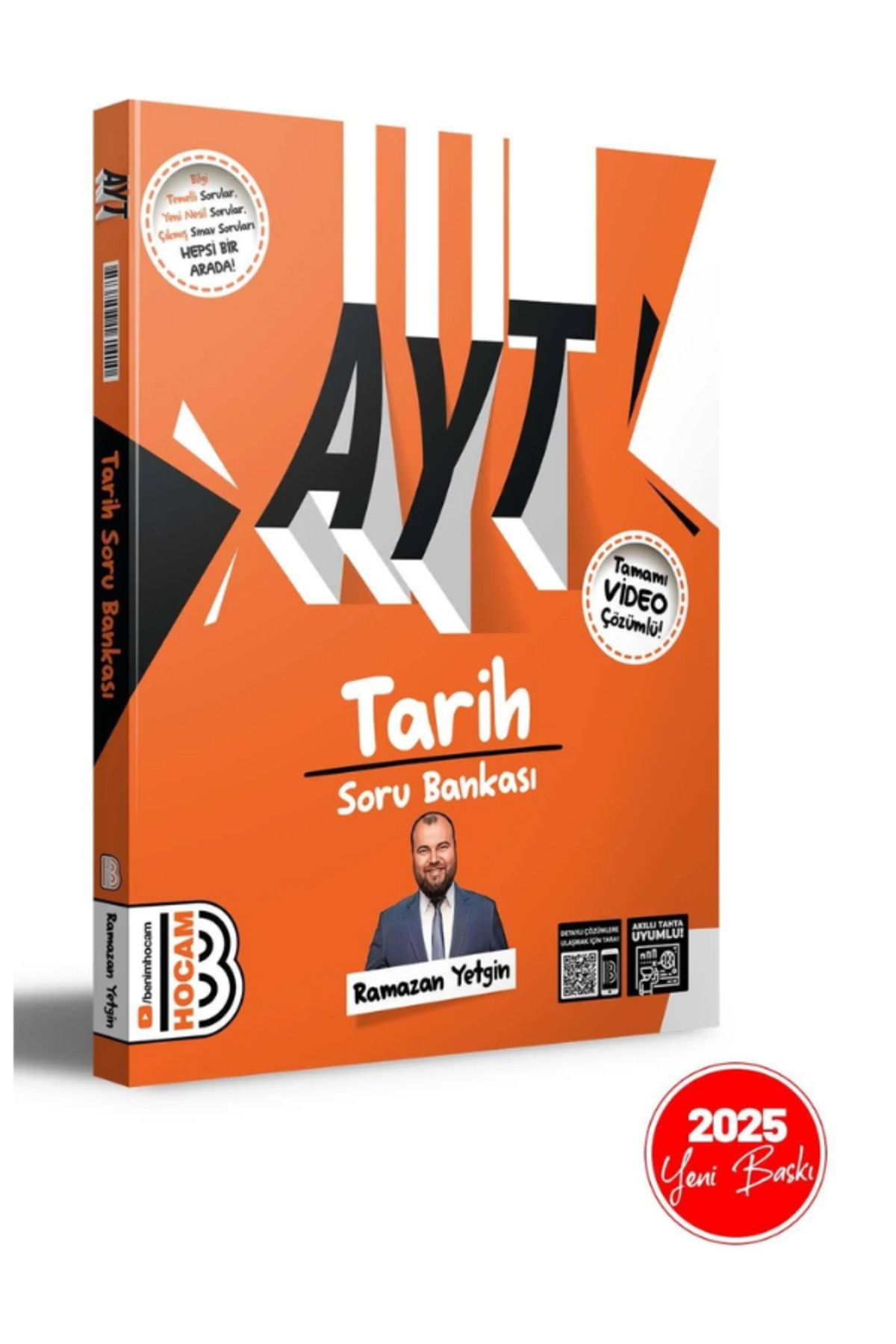 Benim Hocam Yayınları Tarih AYT 2025 Video Çözümlü Soru Bankası Benim Hocam Ramazan Yetgin