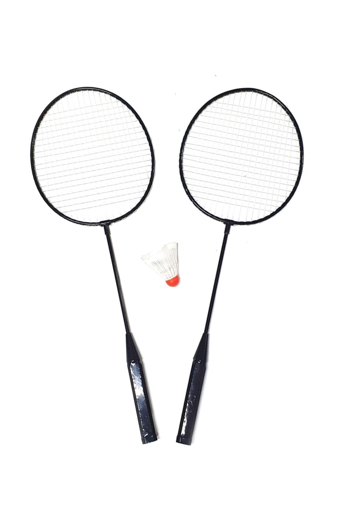 Tosima Fileli Badminton Seti 2 Raket 1 Top Badmington Seti