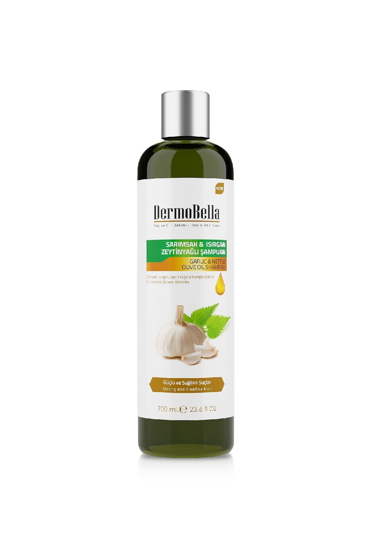 DERMOBELLA Sarımsak & Isırgan & Zeytinyağlı Şampuan 700 ml