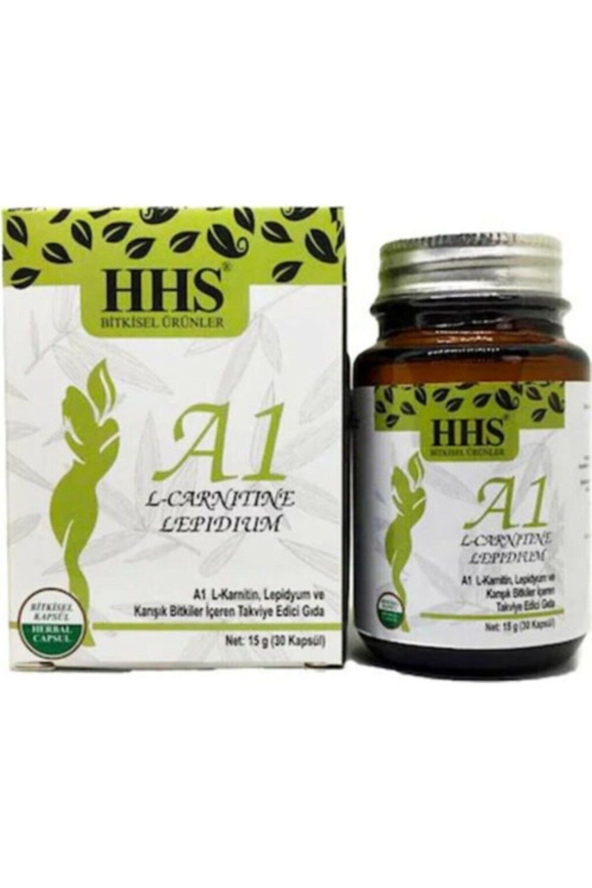 Hhs A1 L-carnitine Lepidium - Bitkisel 30 Kapsül