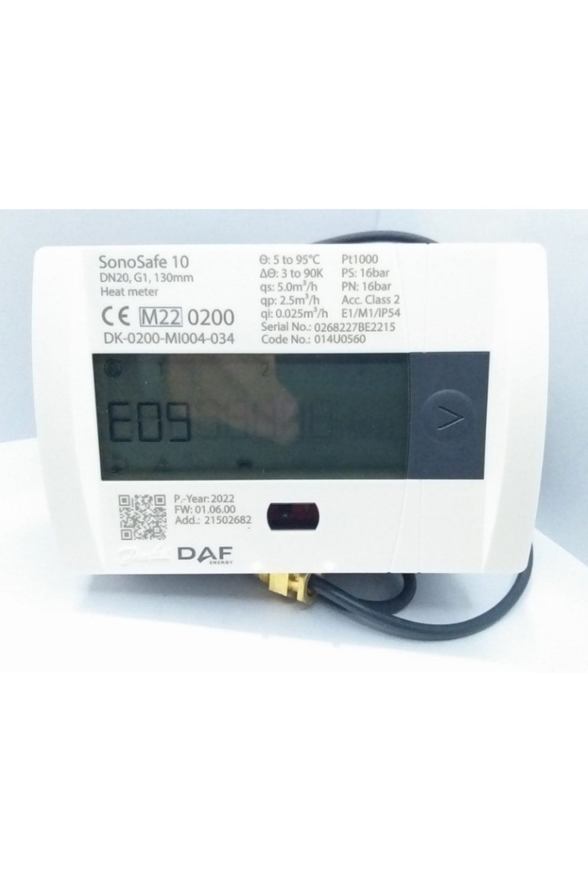 DANFOSS Ultrasonic Isıtma Kalorimetresi 2023