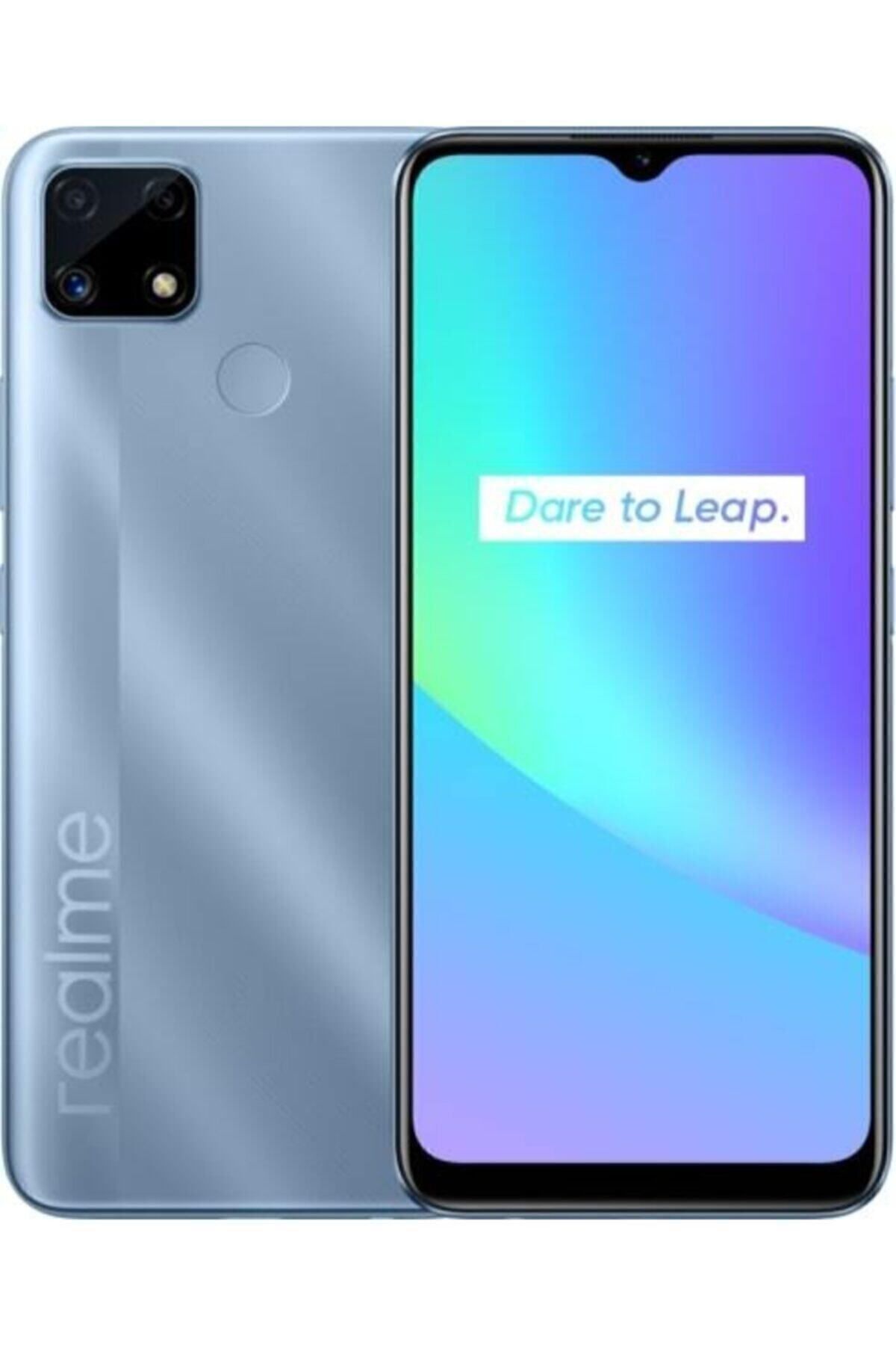 realme C25 4GB + 64GB Water Blue Cep Telefonu (Realme Türkiye Garantili)