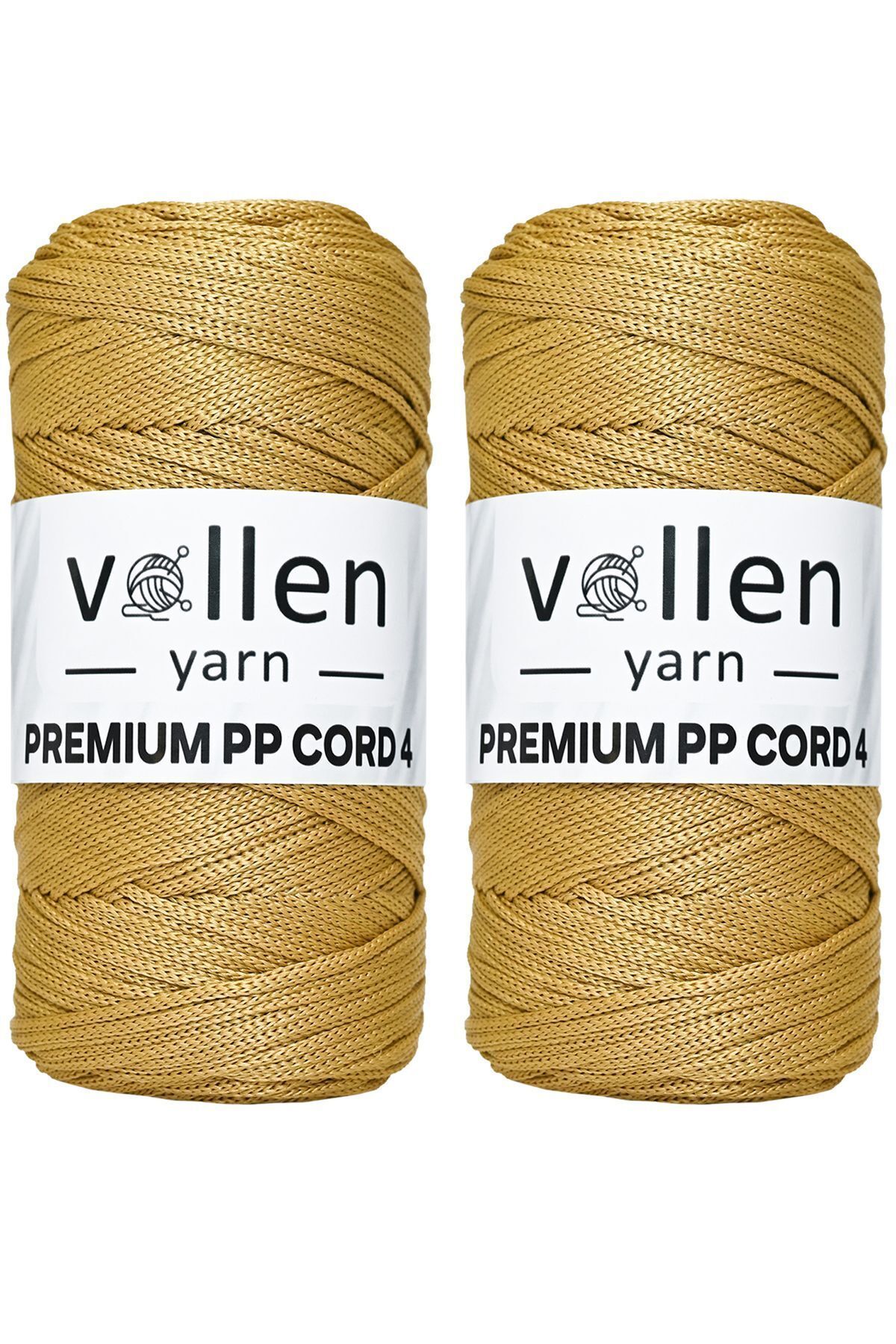 vollen yarn 400 Gr Polyester Makrome İpi,2mm 2'li set, Makrame ipi, Supla ipi, çanta ipi,460 metre