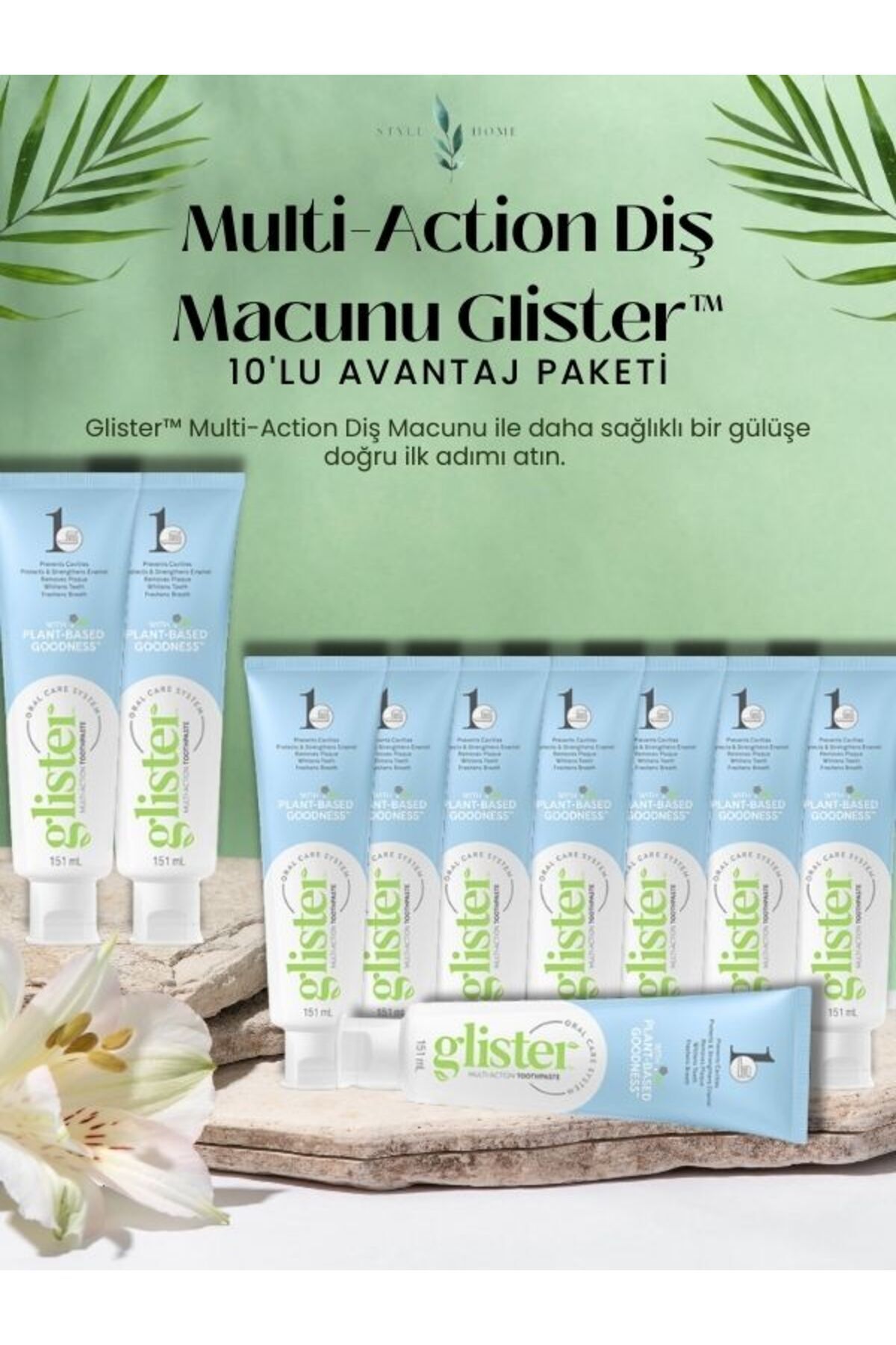 Amway Multi-action Diş Macunu Glister™ 10 Adet