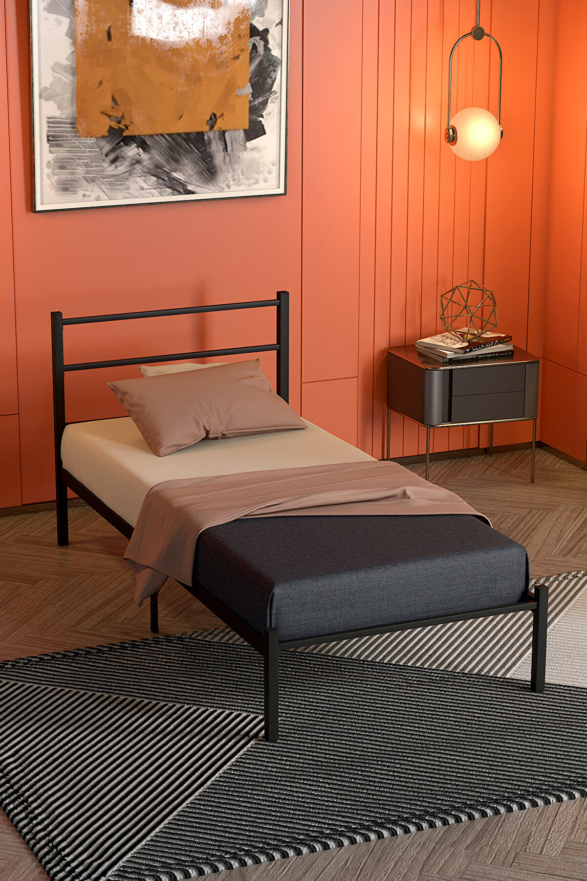 Mobpazar Metal Bed, Star Metal Bed, Wrought Iron Bahrain Ubuy