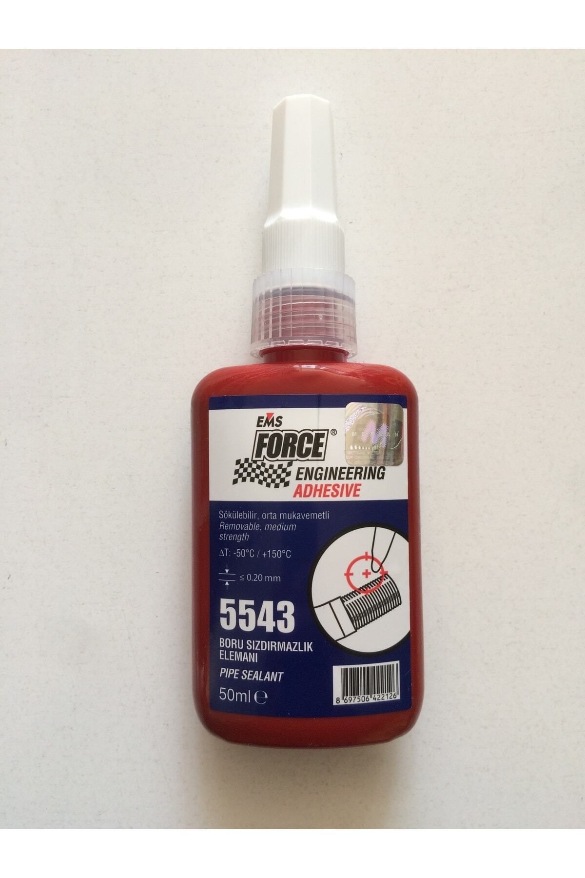 Ems Force Boru Sızdırmaz Sıvı Teflon 50ml Boru Sıvı Conta 5543