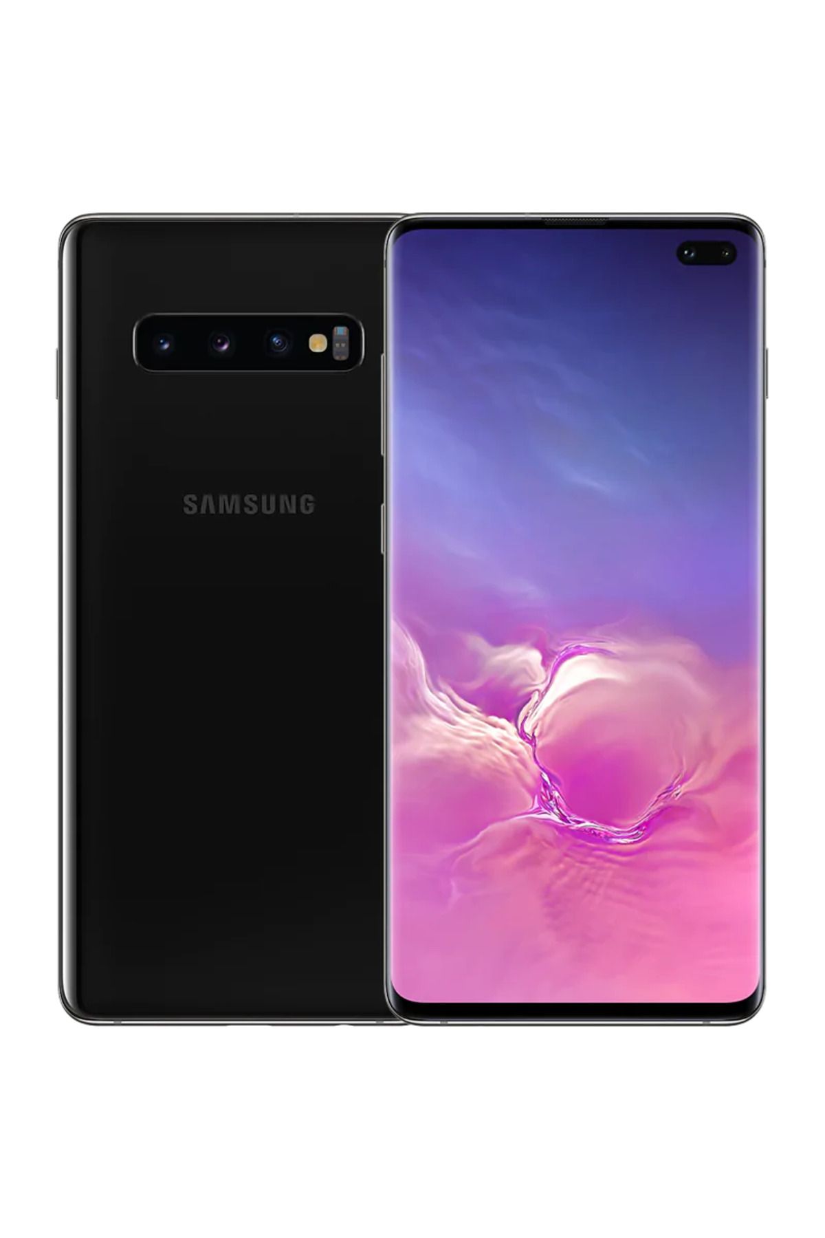 Samsung Yenilenmiş Galaxy S10 Plus 128 GB Siyah Cep Telefonu (12 Ay Garantili) - B Kalite
