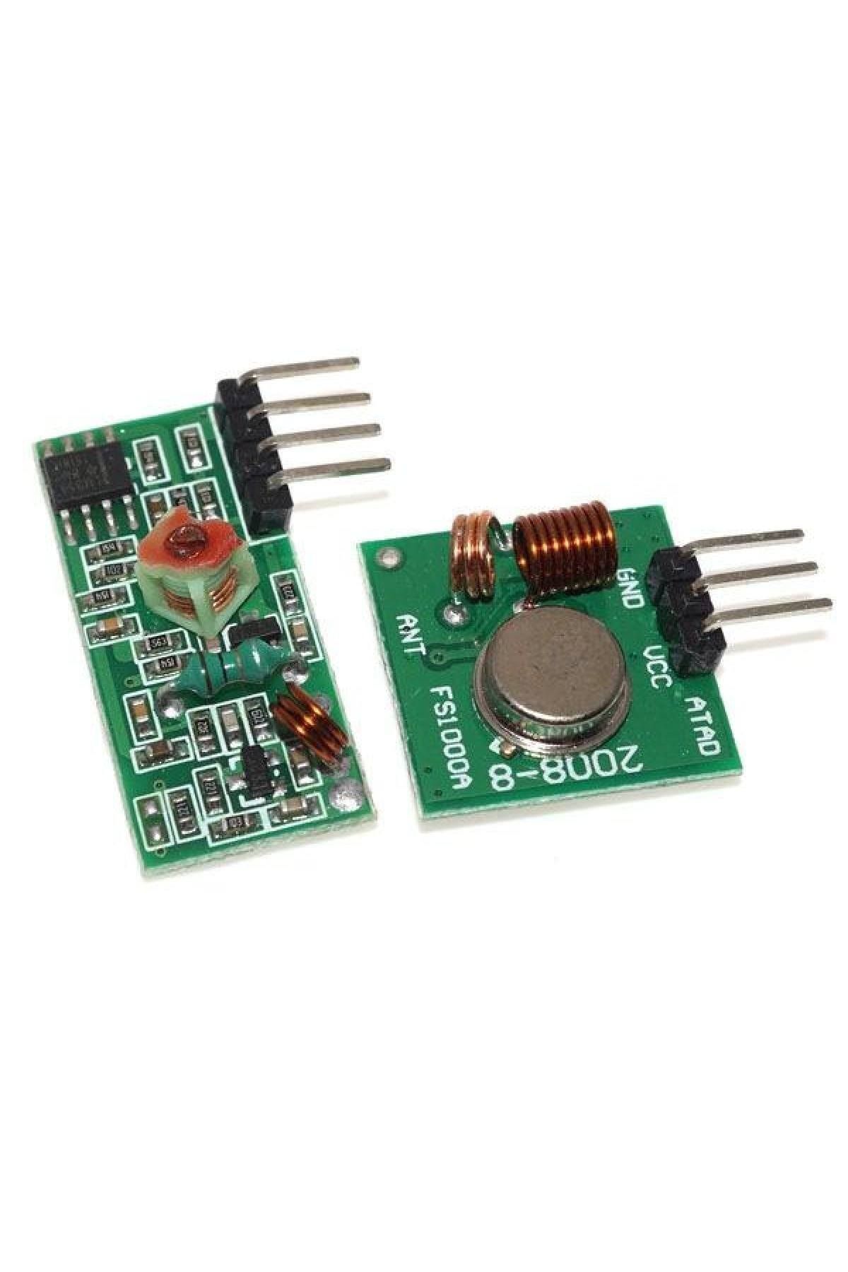 Cumhur 433 Mhz Rf Kablosuz Alıcı-verici Modül Seti Arduino Projeleri Ile Uyumlu