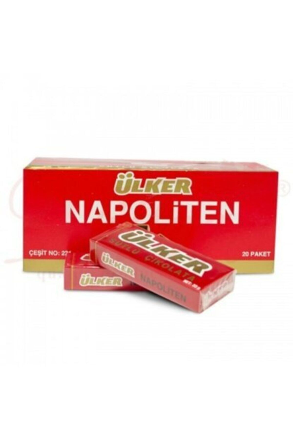 Ülker Napoliten 33 gr Sütlü Çikolata 20 Adet