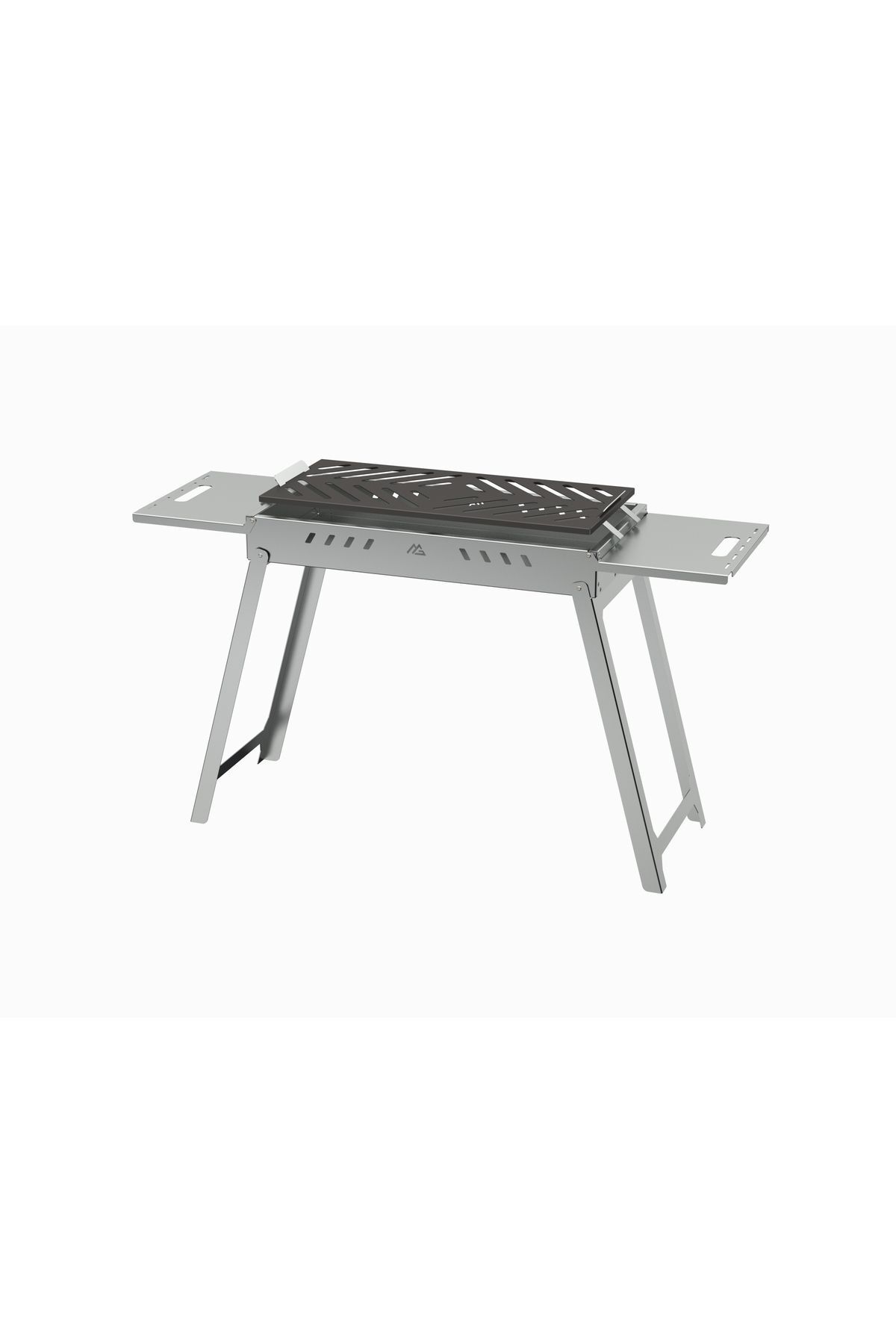marina grill Sehpalı Galvaniz Katlanır Mangal 60 Cm