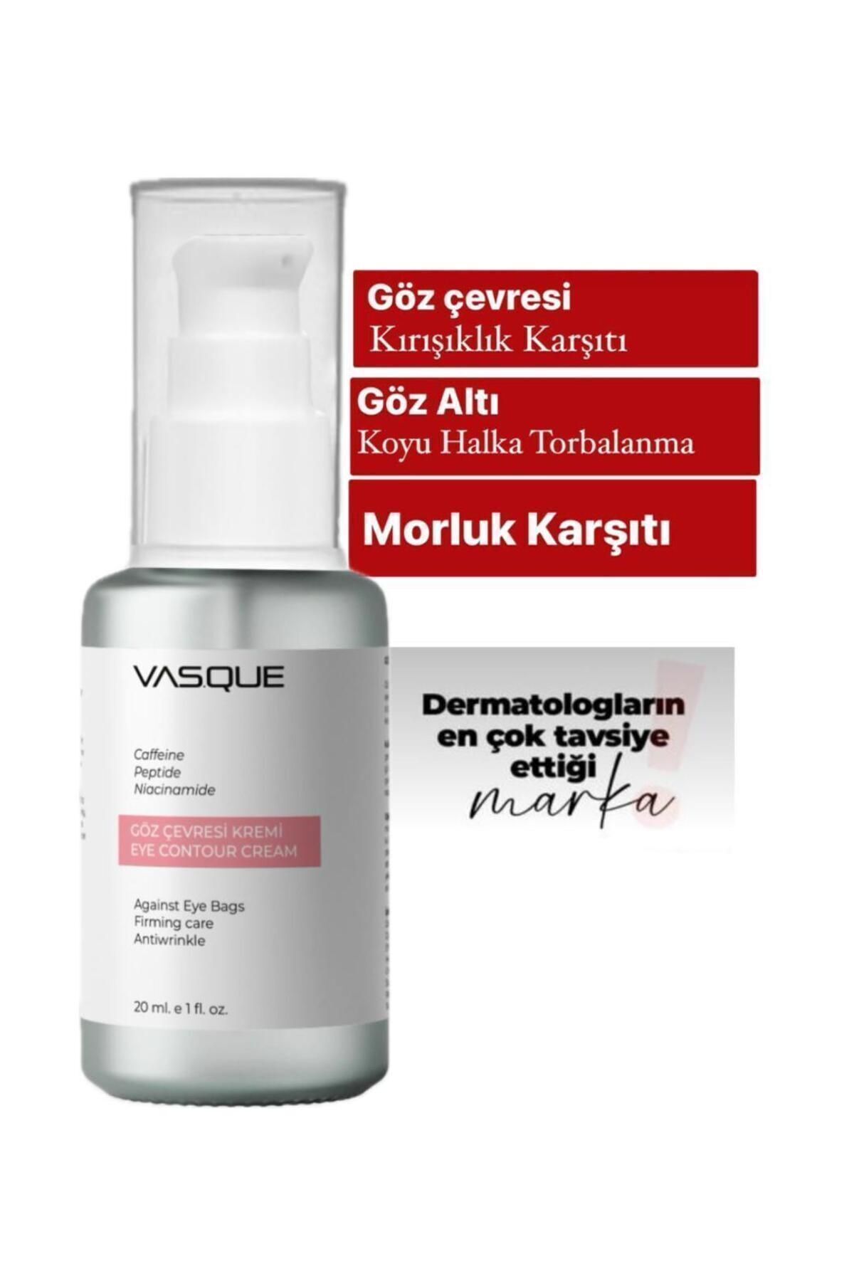 VAS.QUE Göz Çevresi Aydınlatıcı Ve Kırışıklık Karşıtı Bakım Kremi 20 ml