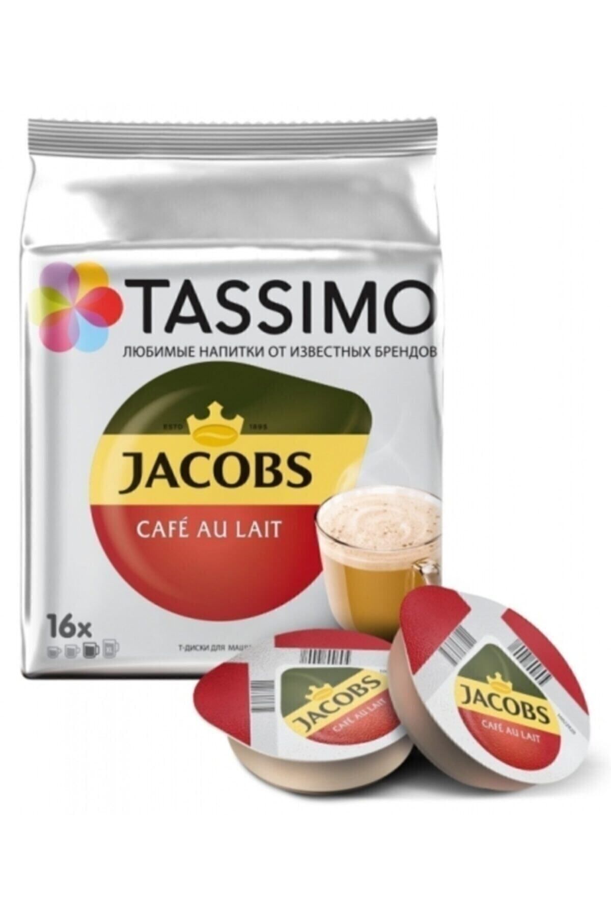 Gıdaevi Tassimo Jacops Cafe Au Lait Kapsül Kahve