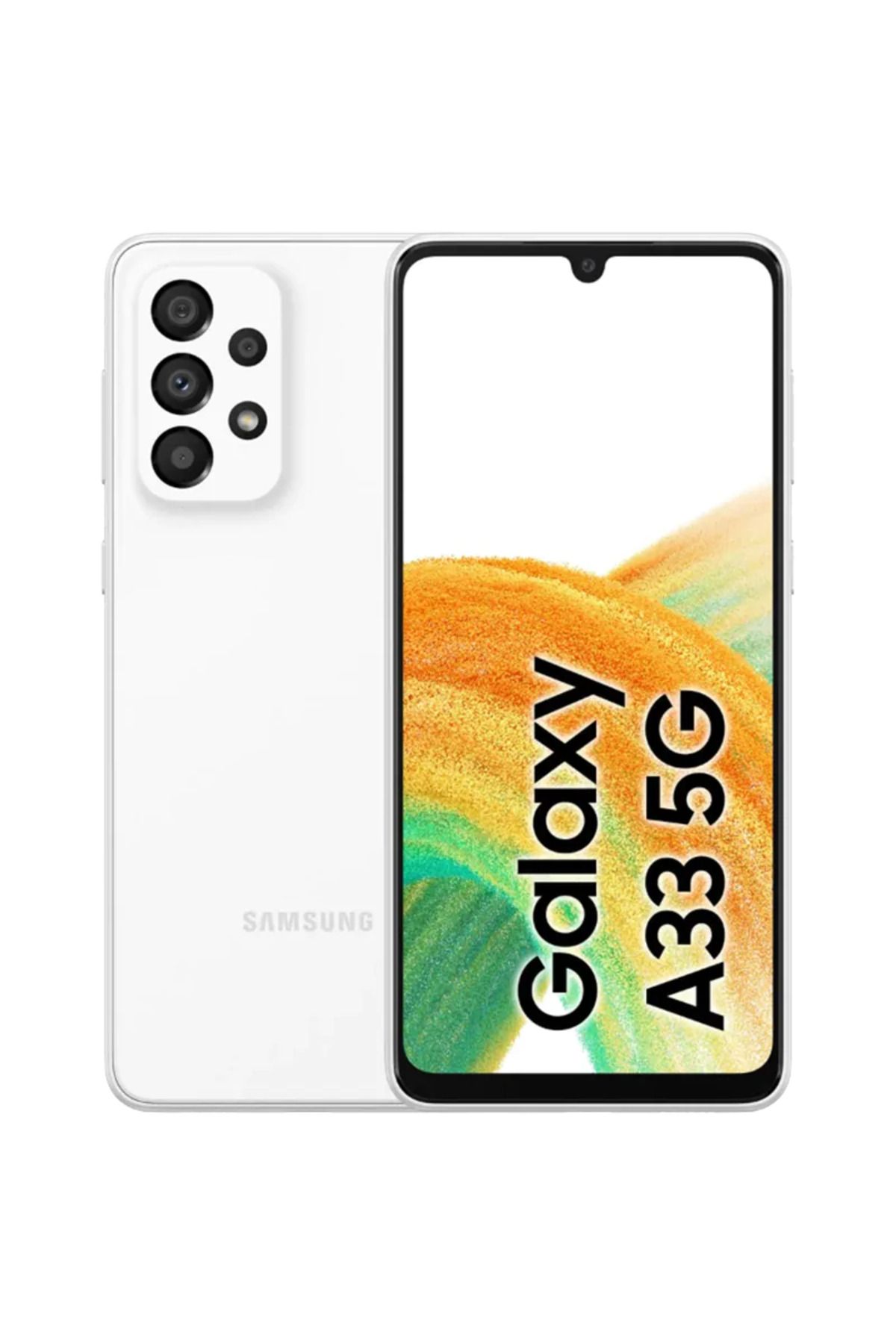 Samsung Yenilenmiş Galaxy A33 128 GB Beyaz Cep Telefonu (12 Ay Garantili) - A Kalite