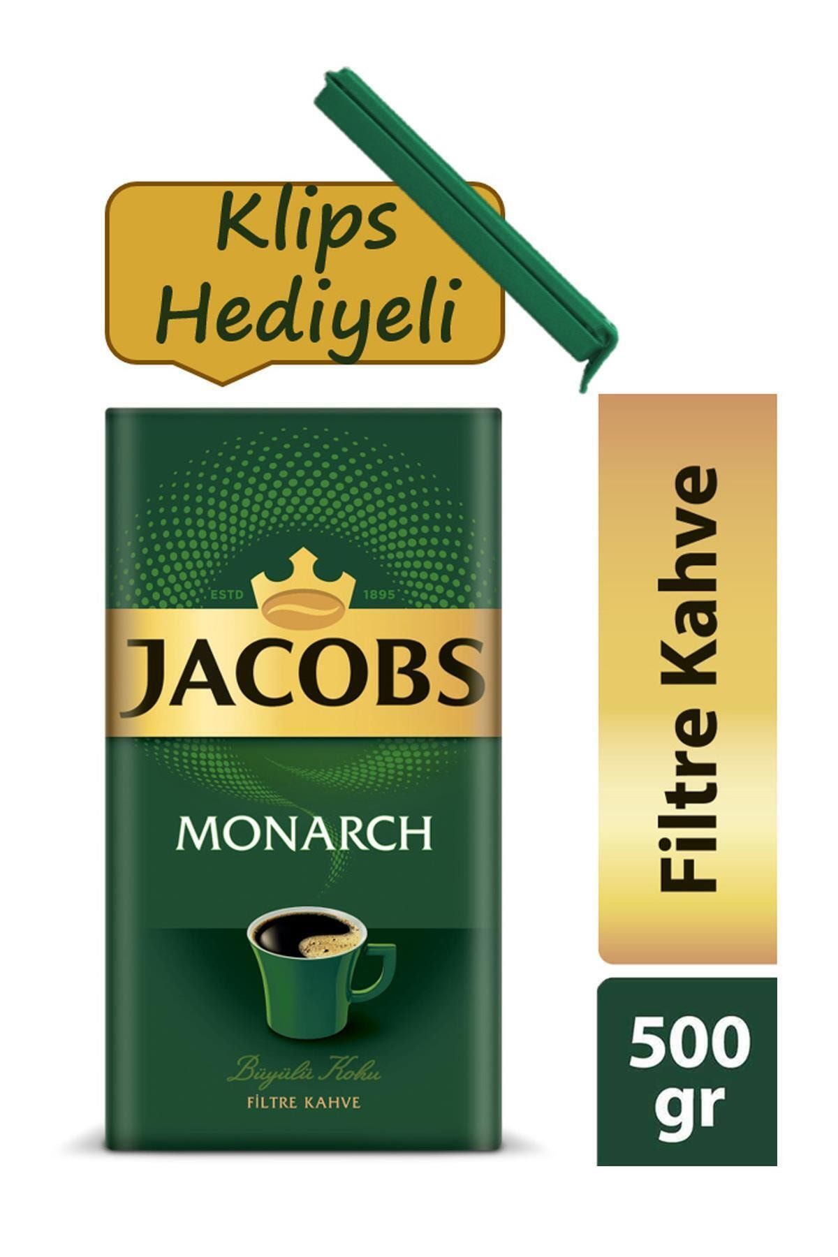 Jacobs Monarch Filtre Kahve 500 Gr + Klips