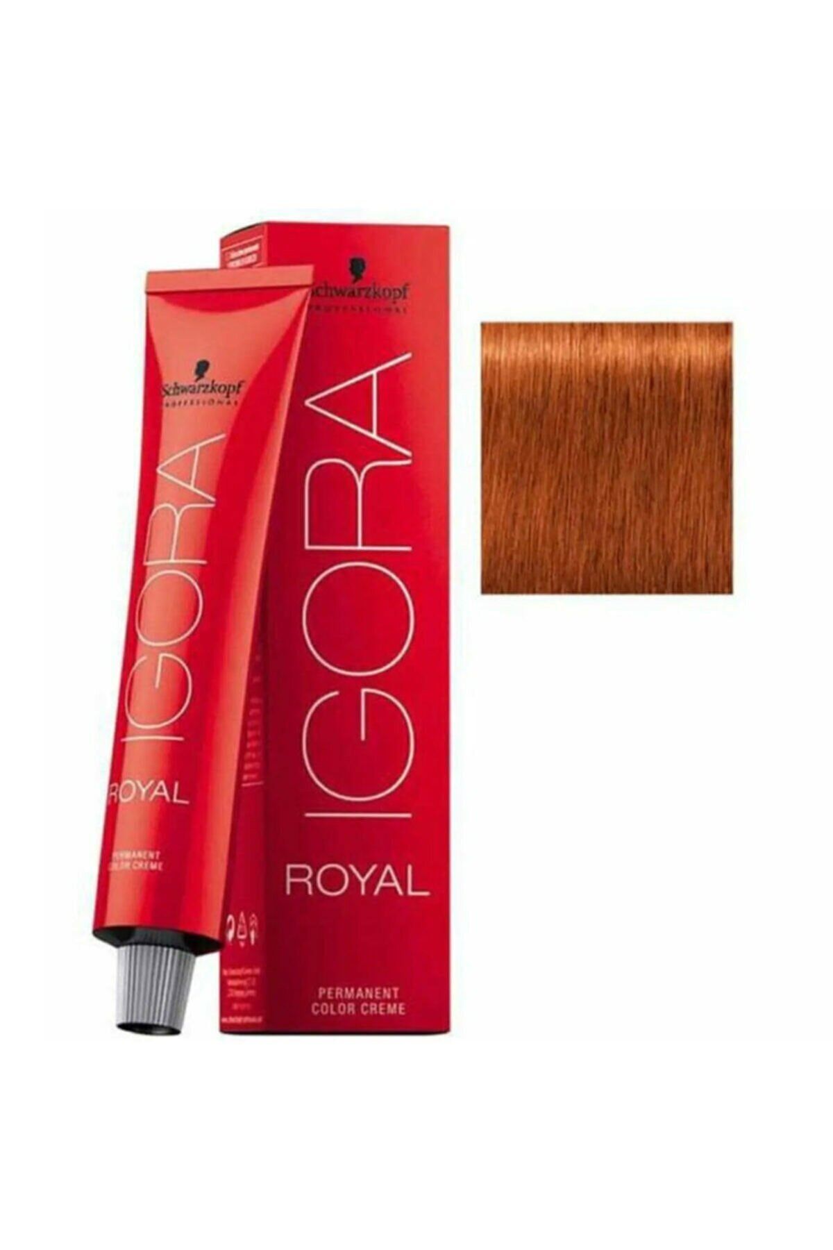 Schwarzkopf Igora Royal Saç Boyası 7-77 Kumral Yoğun Bakır 60 ml
