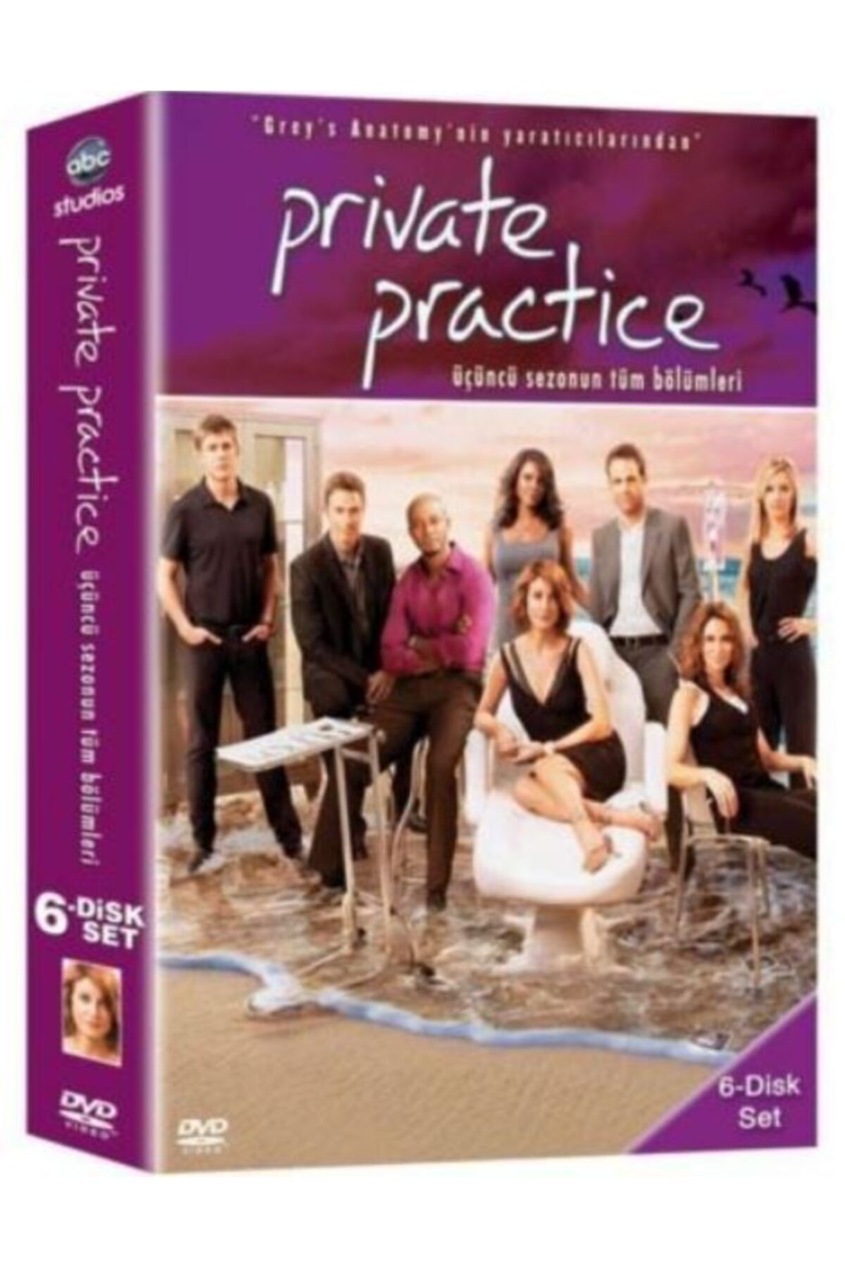 ABC Private Practice Season 3 (3. Sezonun Tüm Bölümleri) (6 Disk) Dvd