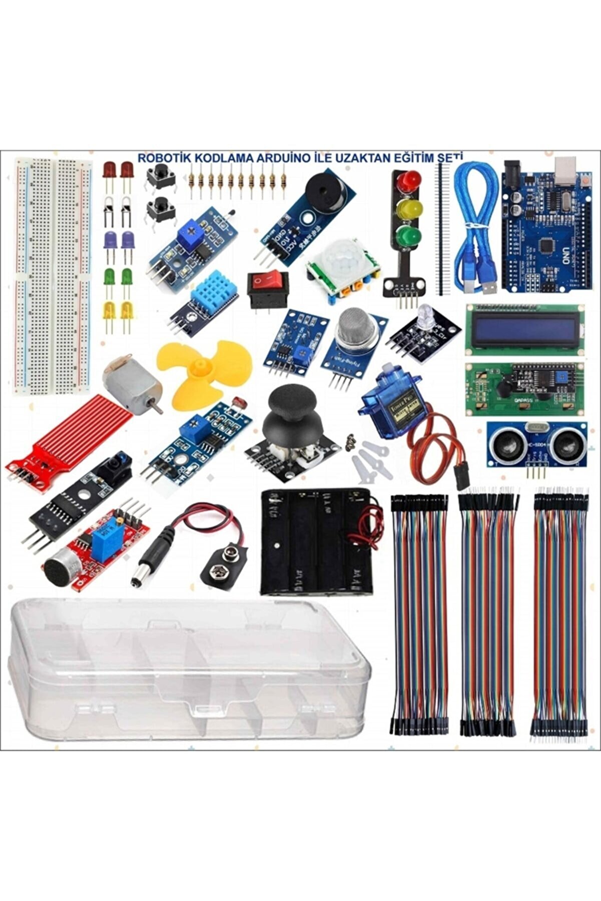 Arduino Projeleri Eğiteklab Robotik Kodlama Arduino Uzaktan Eğitim Seti