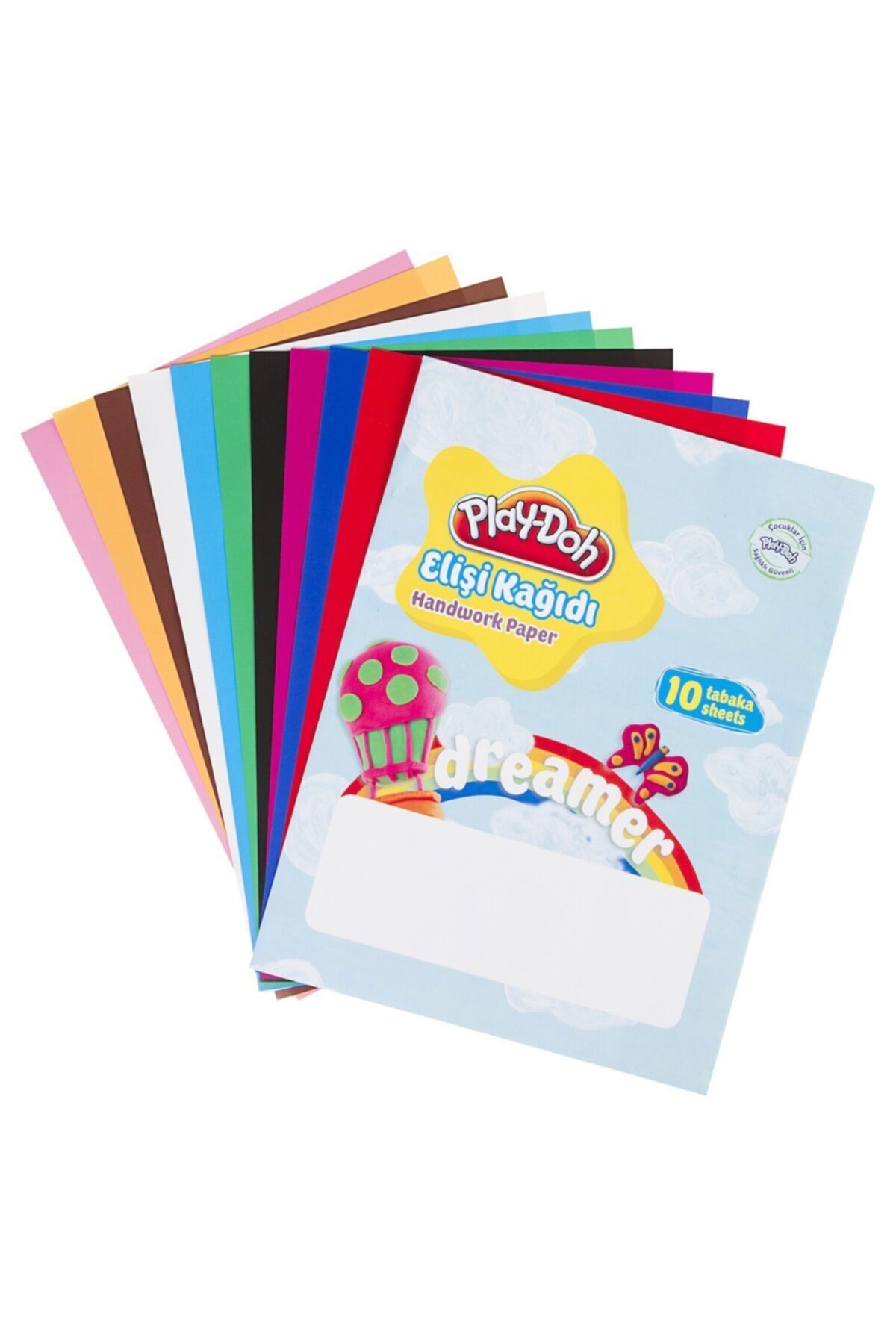 Play Doh Elişi Kağıdı Zarflı 10 Renk Ek001