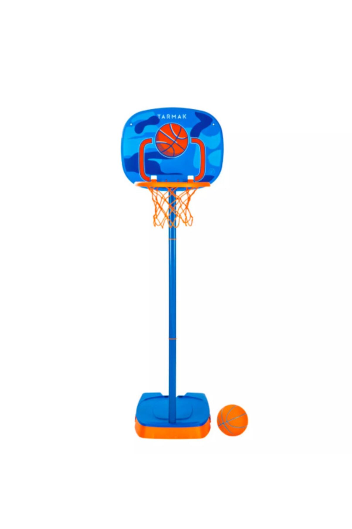 Tarmak Basketbol Potası Ve Topu Ayarlanabilir Mavi 0,9m 1,2m  K100